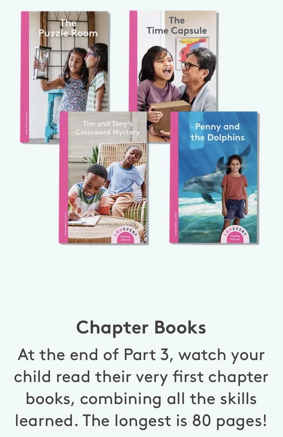 Lovevery Reading Skill Set Part 3 Advanced Rules to Chapter Books, Ages 4-11