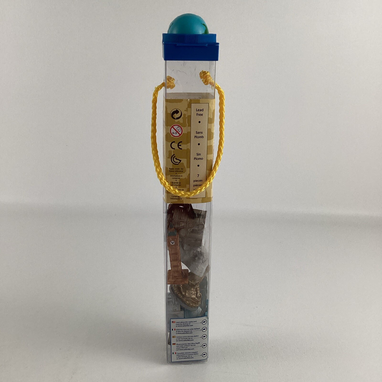 Safari Toob World Landmarks Mini Collectible Figure Set Buildings Globe 2013