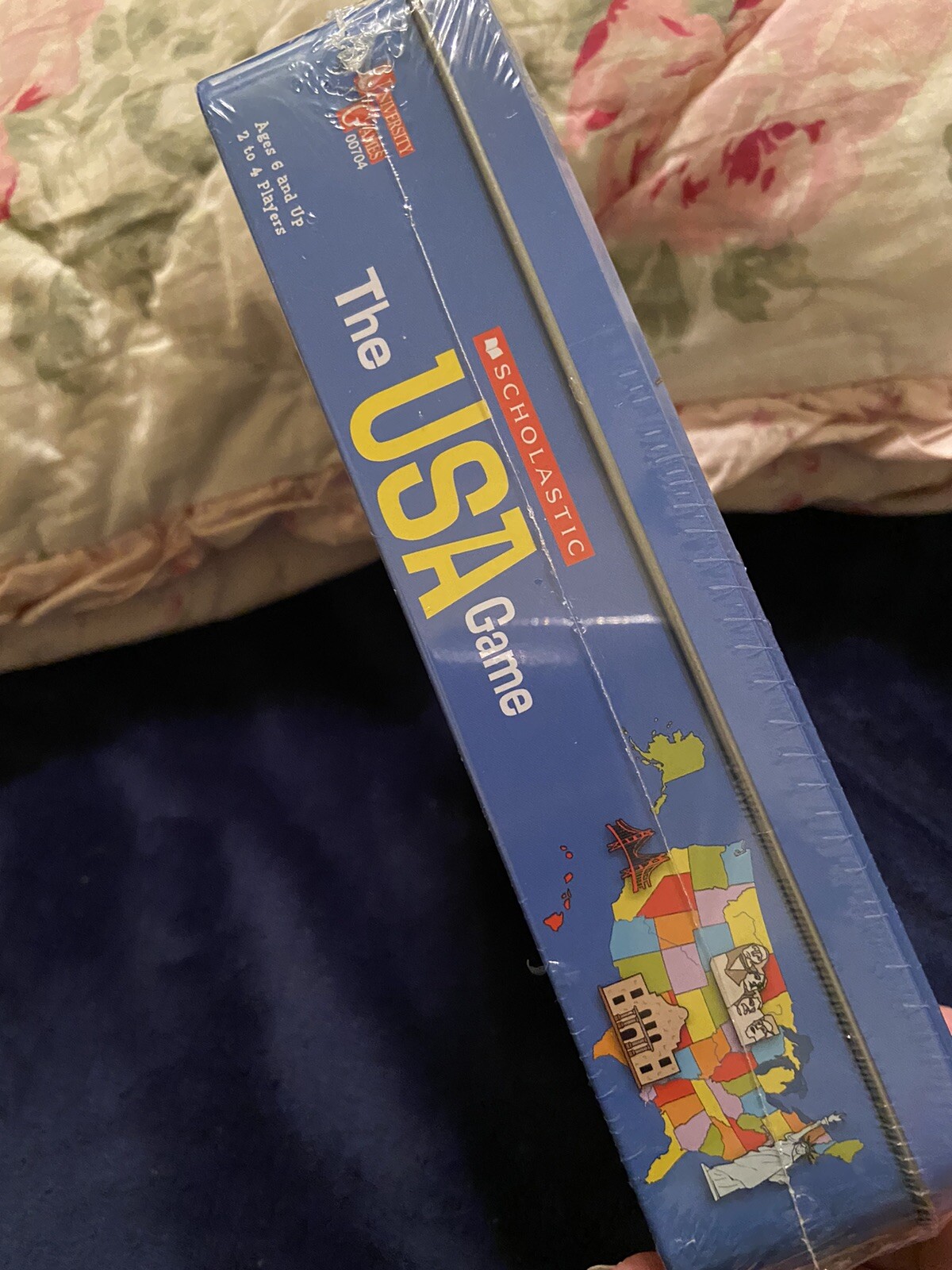 Scholastic The USA Game New In Tin University Games Educational Learn The States