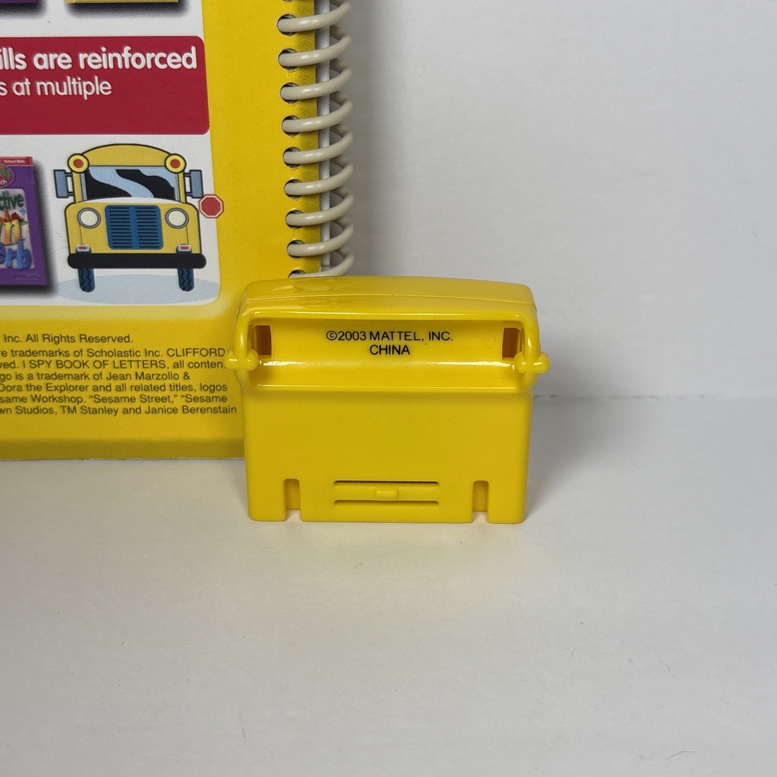 The Story Of Clifford The Big Red Dog Power Touch Book & Cartridge Tested Works!