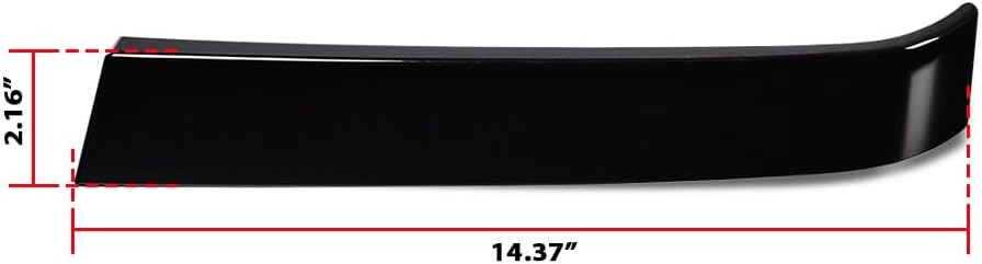 03-07 Chevy Silverado 1500 2500 3500 Grille Trim Set Left Right Pair Black