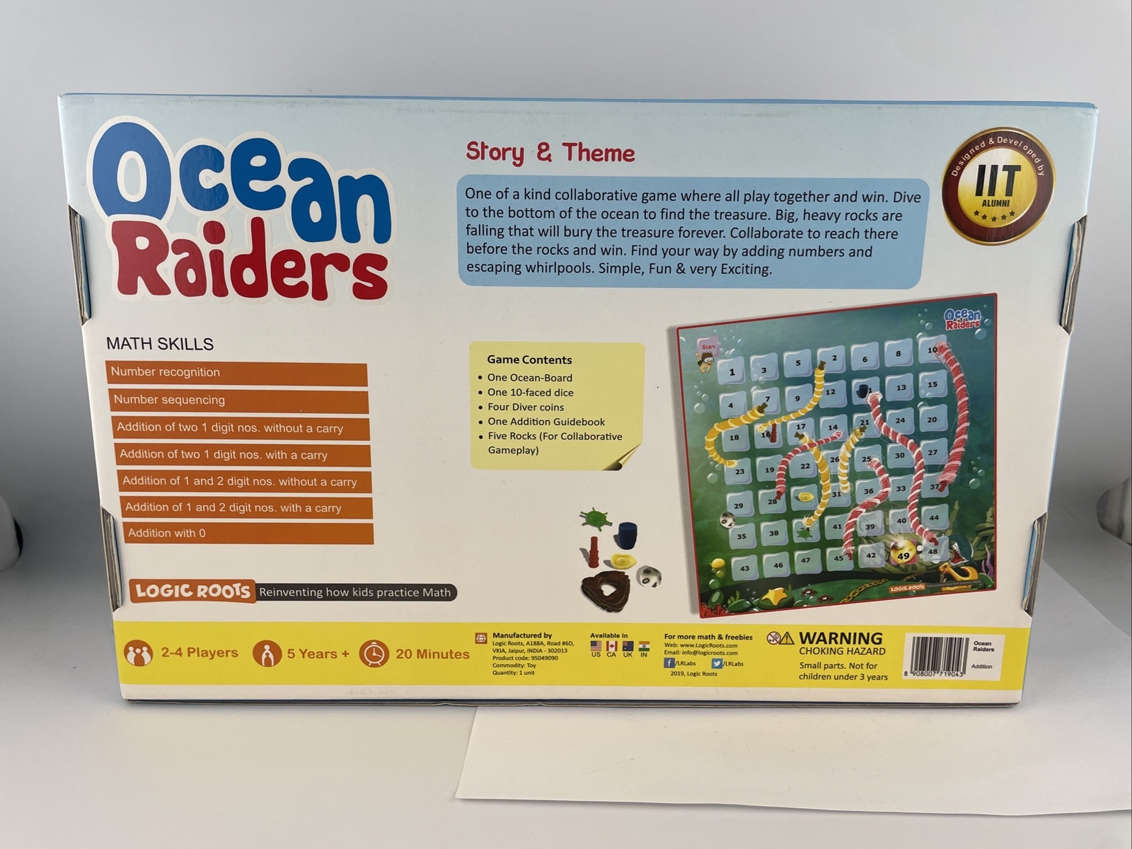 Ocean Raiders Logic Roots Math Learning Game – Undersea Adventure