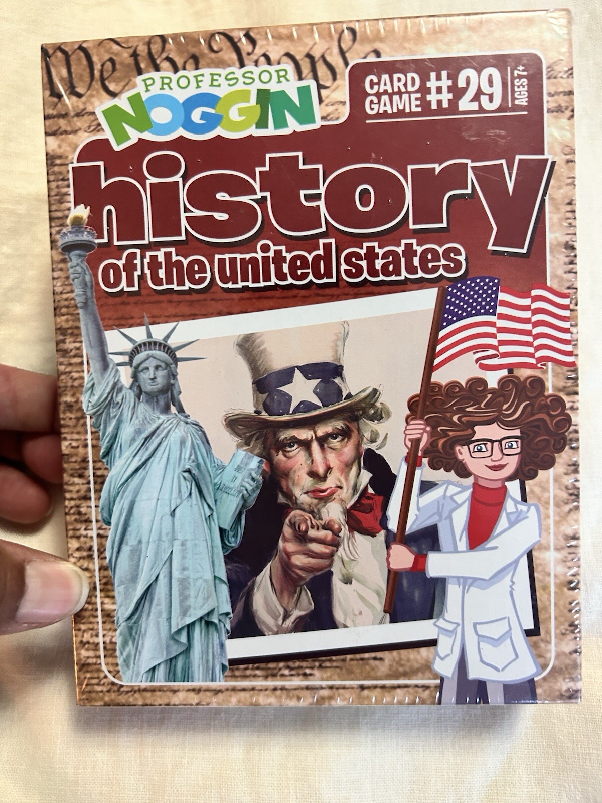 Professor Noggin’s History of the United States Card Game Homeschool Edition
