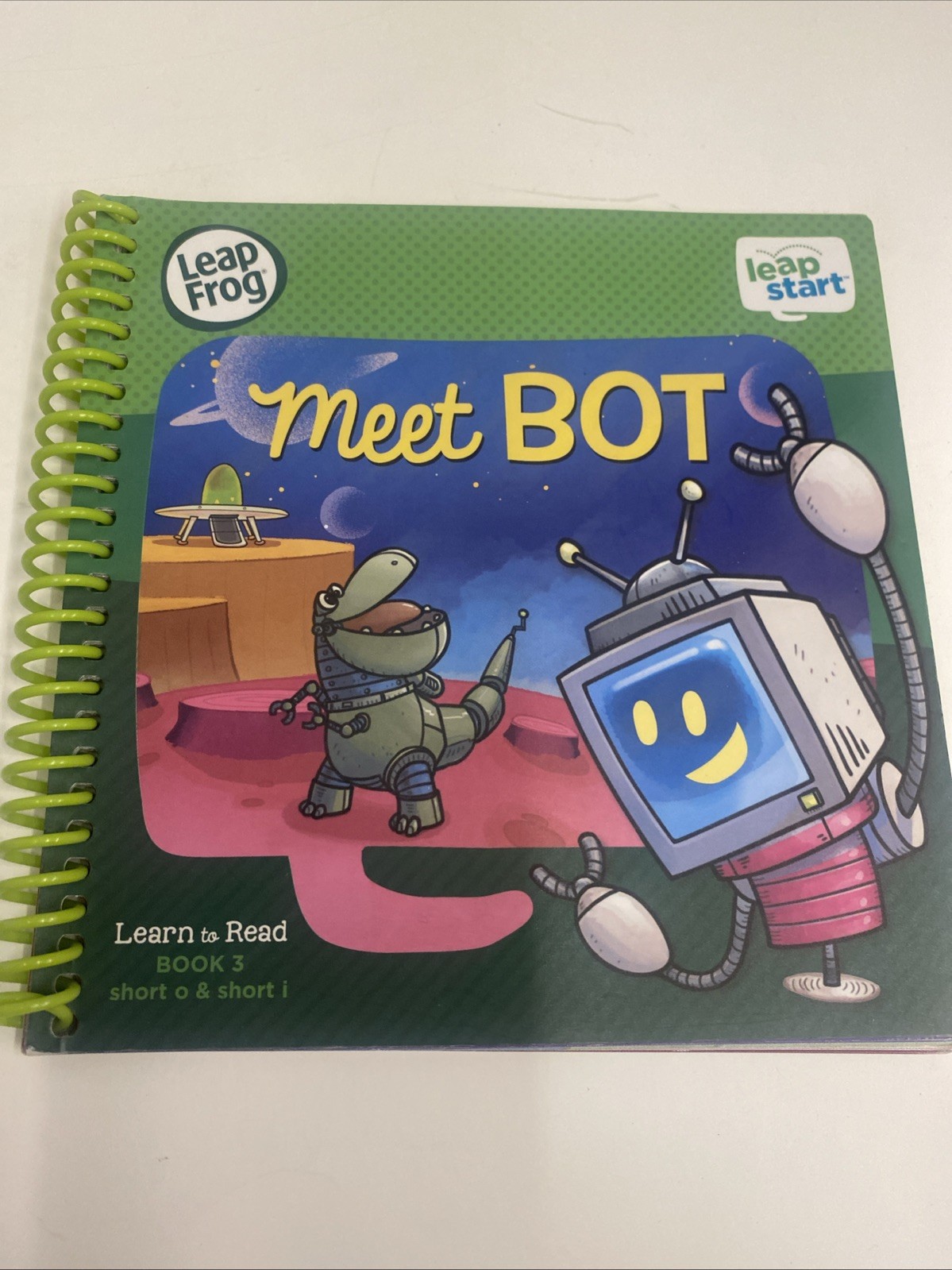 LeapFrog LeapStart Learn to Read Volume 1 Book Lot 1–6 Interactive Phonics Vowel
