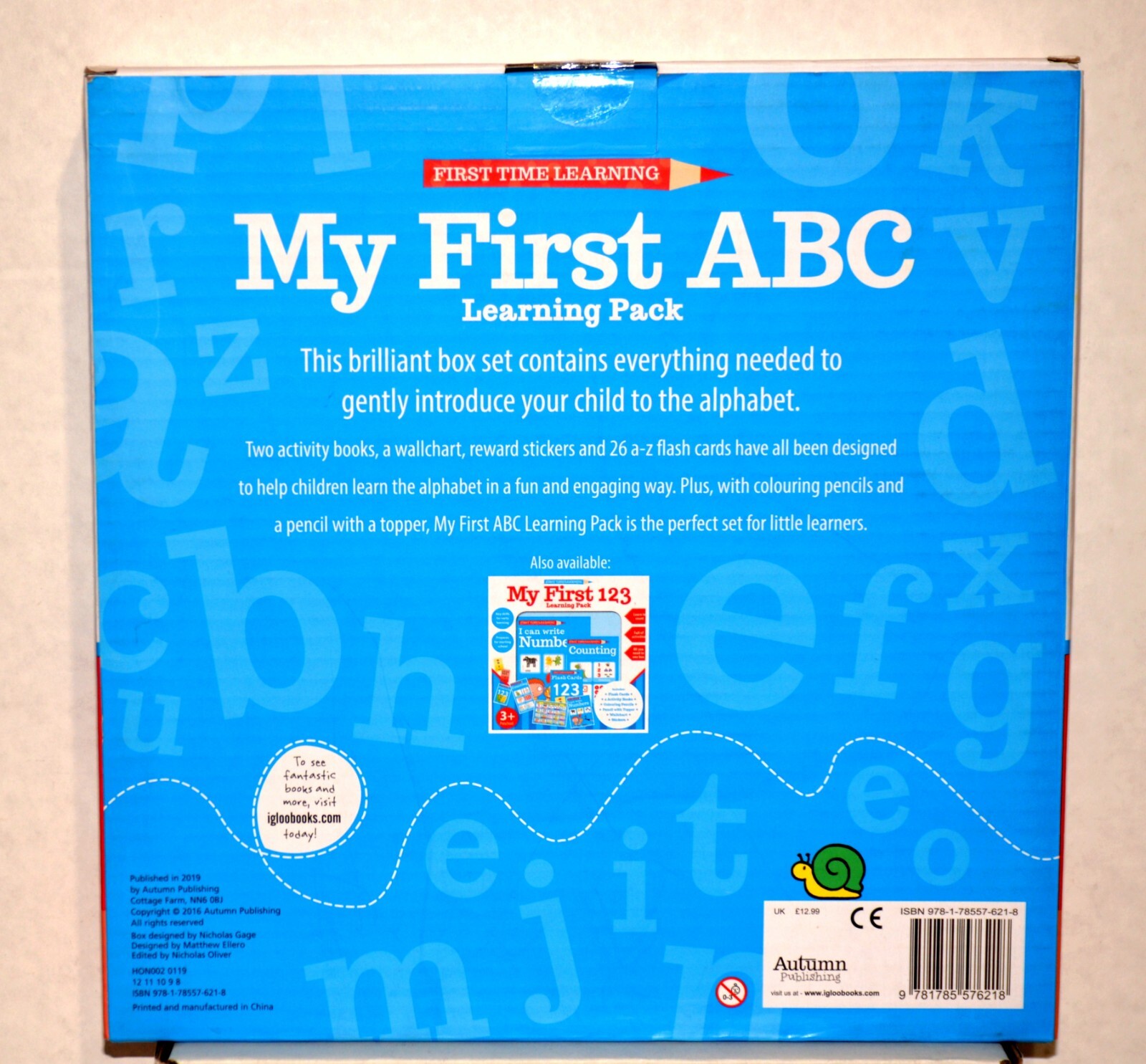 First Time Learning – My First ABC Learning Pack – 2019 – New