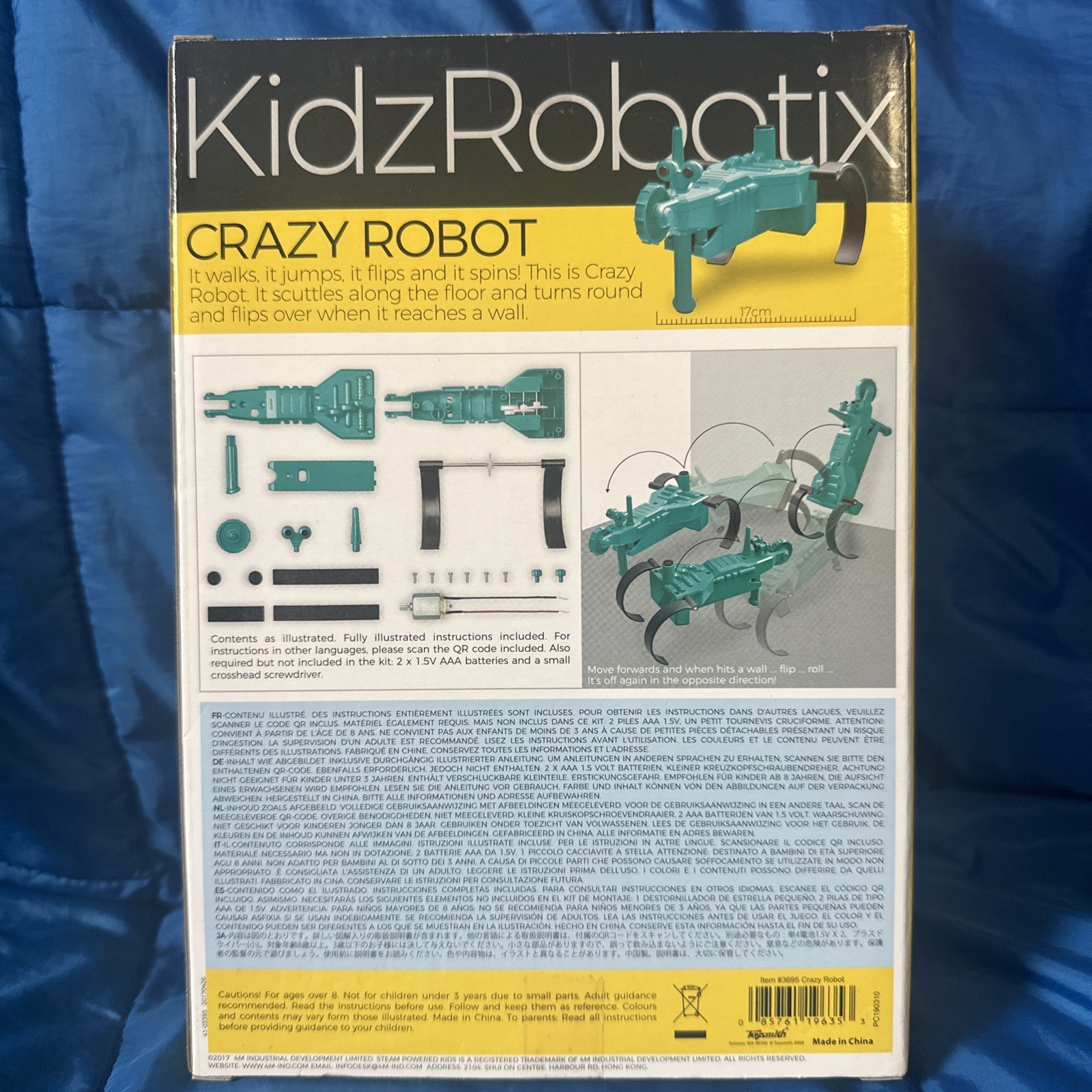 *New* KidzRobotix Crazy Robot STEAM Learning Toy
