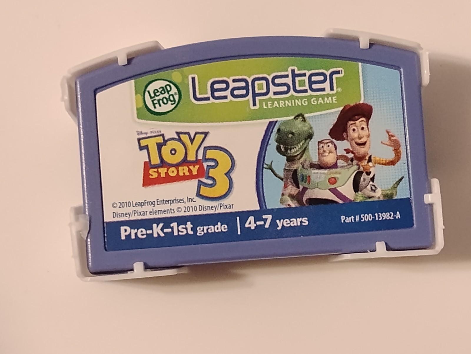 Leap Frog Leapster Toy Story 3 Learning Game Disney Pixar works with Leapster 2