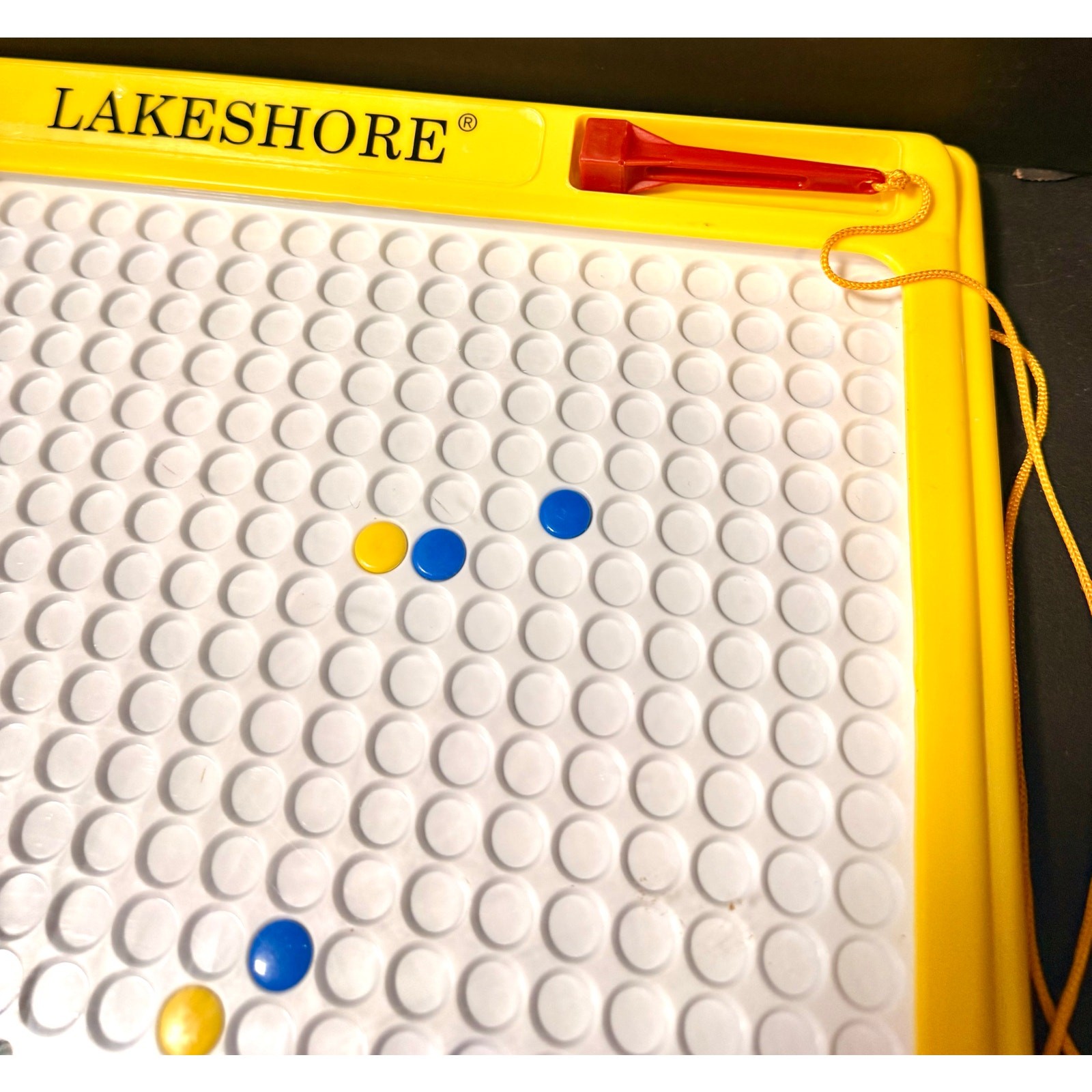 Lakeshore Magnetic Designer Board “Marbletick” game. Design Pattern maker