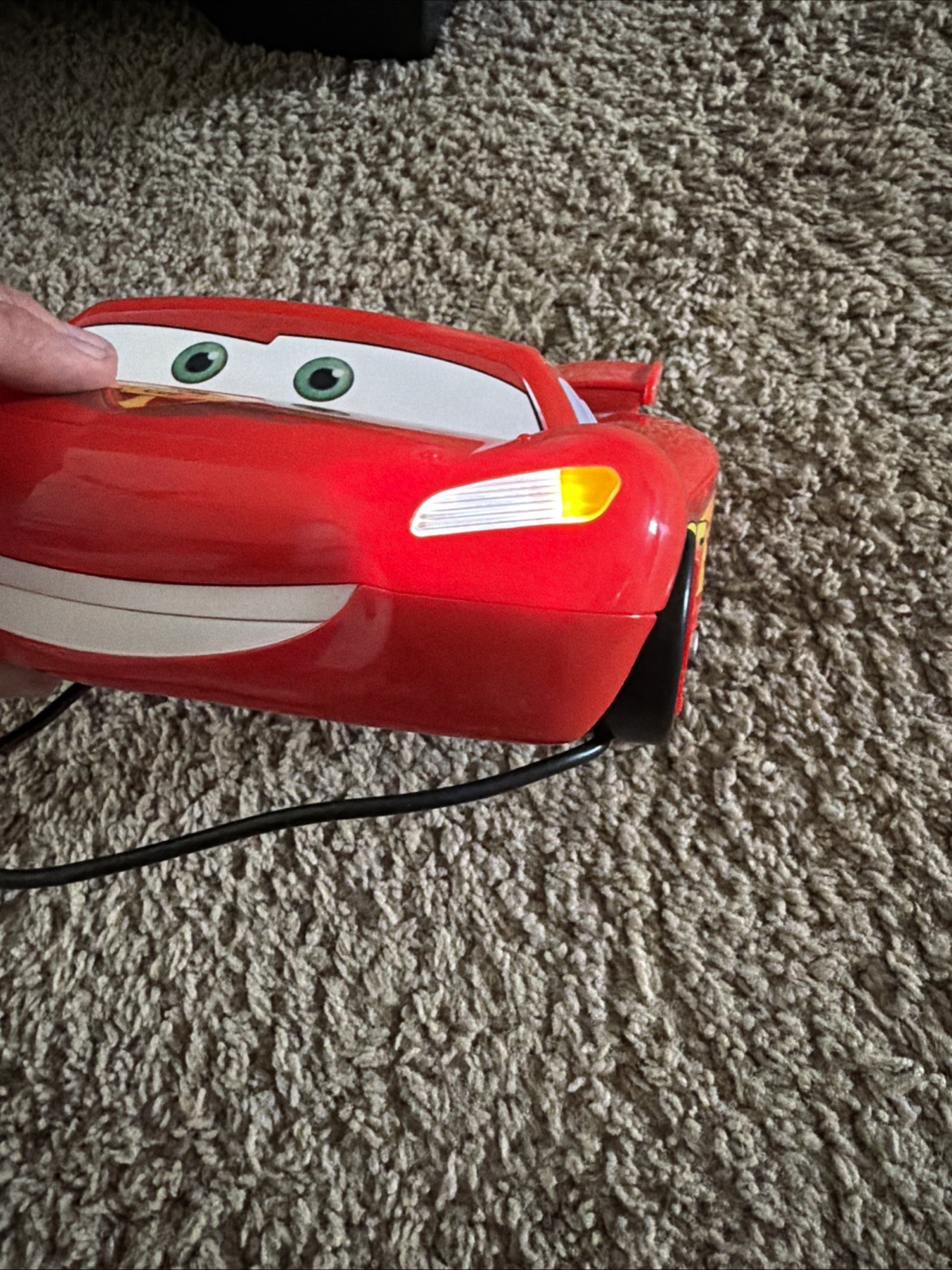 VTech Disney Pixar Cars 2 Lightning McQueen Learning Laptop Tested Works Great!