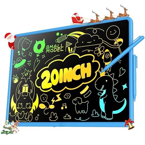 Kids Gifts Ideas, 20 Inch Large LCD Writing Tablet for 17″W x 13″H Blue