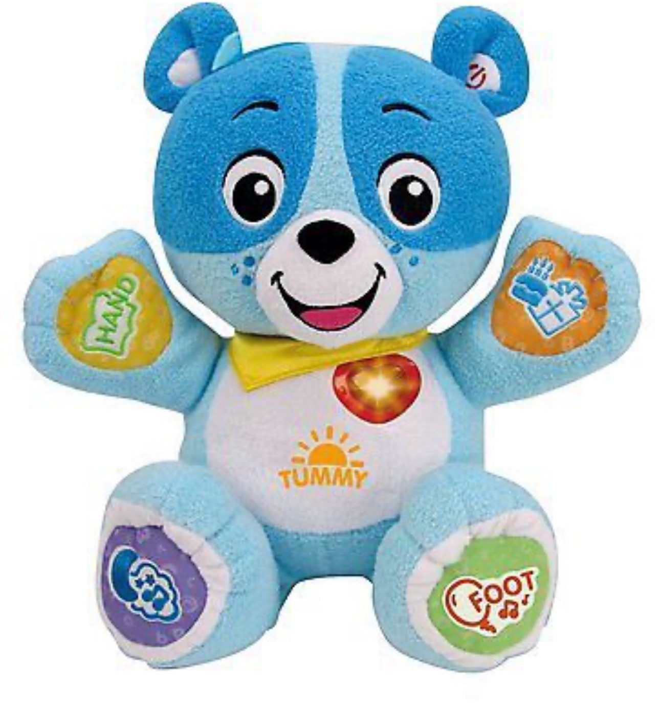 VTech Cody The Smart Cub Plush Bear Interactive Stuffed Blue Works / RARE HTF
