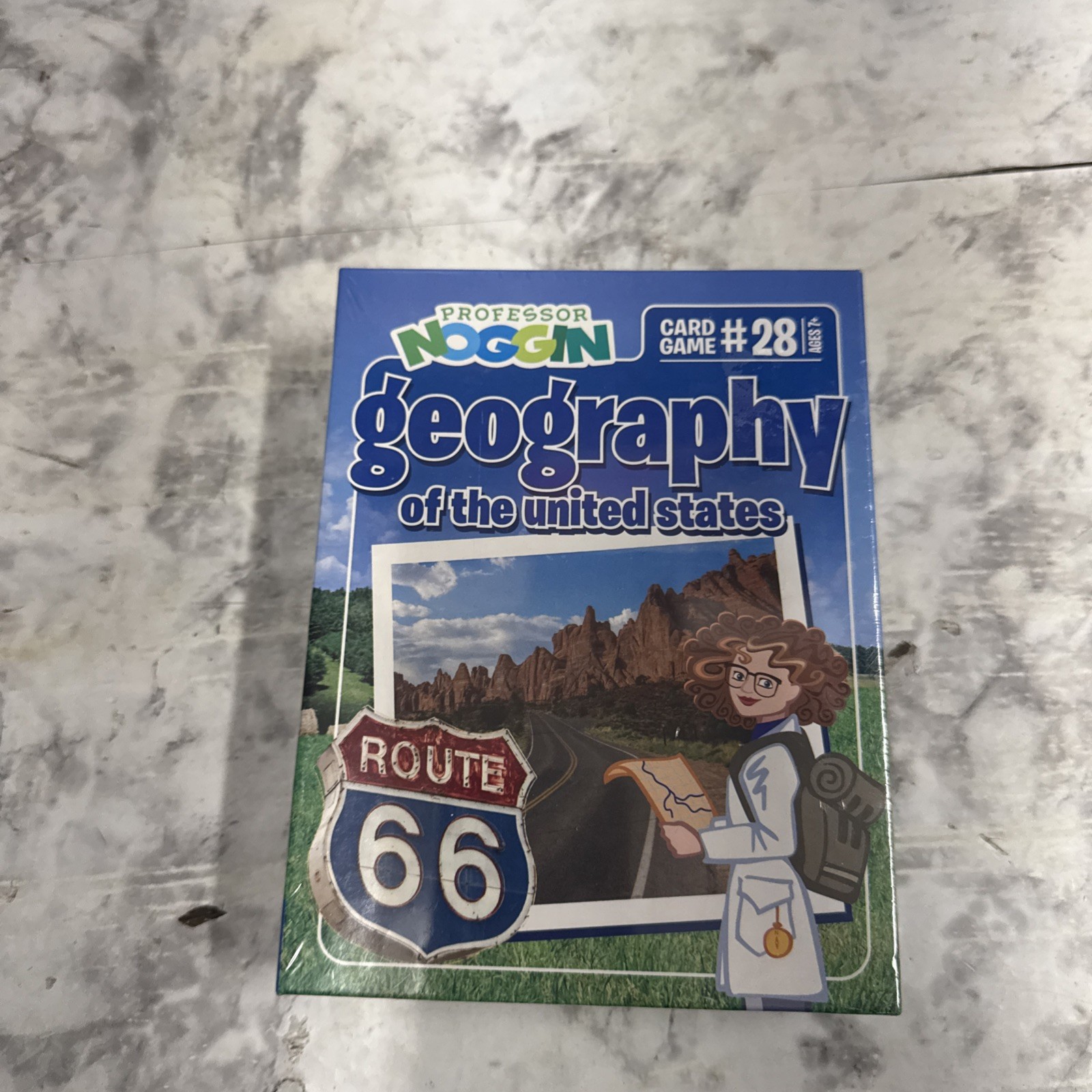 Professor Noggins Geography of the United States Card Game #28