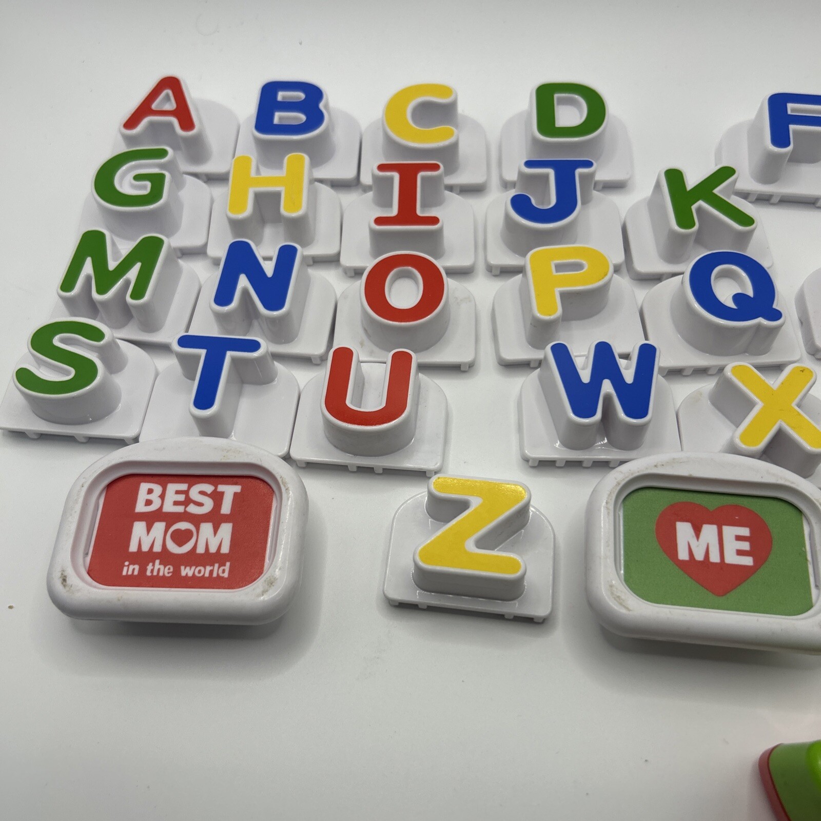 Leap Frog Tads Fridge Phonics Magnet Alphabet Apple Toy Letters NOT COMPLETE