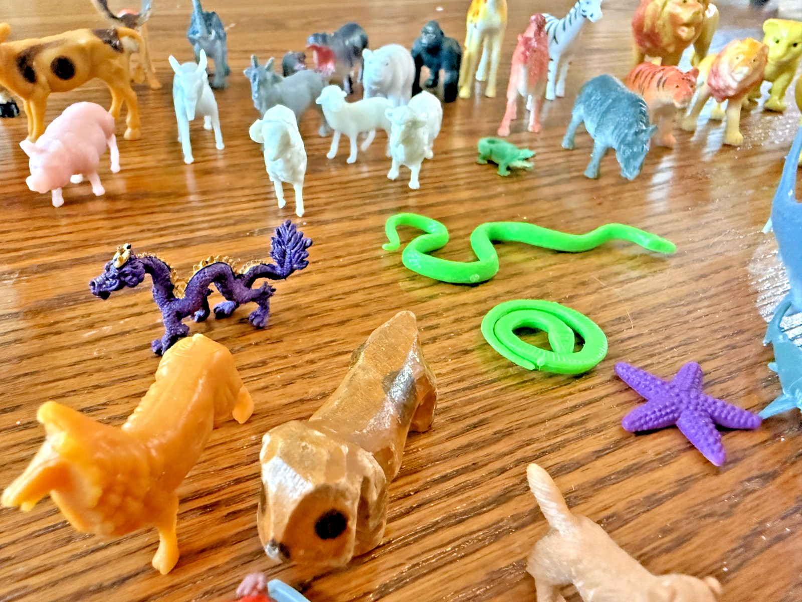 Sand Tray Play Therapy Animal Miniature Lot Wild Farm Fantasy Dinosaur Ocean