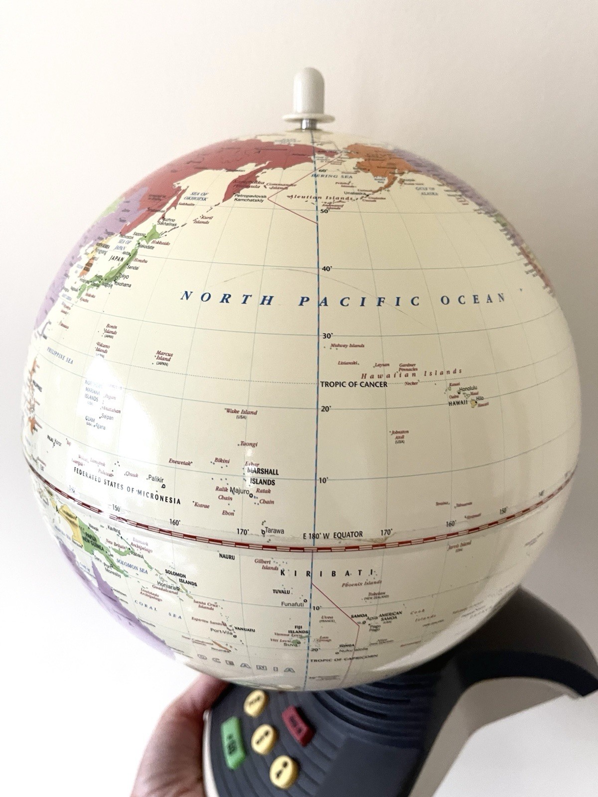 Geo Safari World Interactive Electronic Explorer Toy Geography Learning Toy