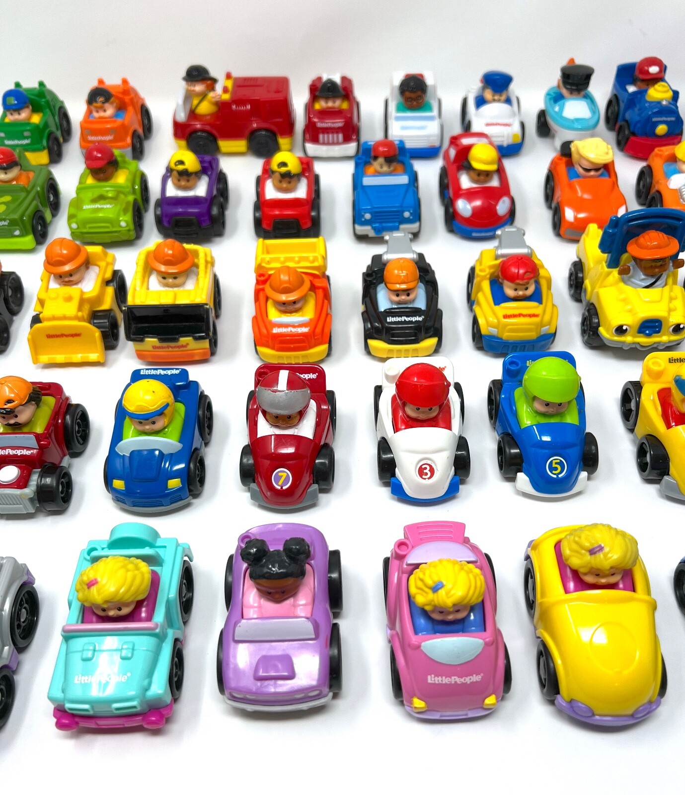 You Pick – Little People WHEELIES Cars Trucks Construction Racecar Girls Boys