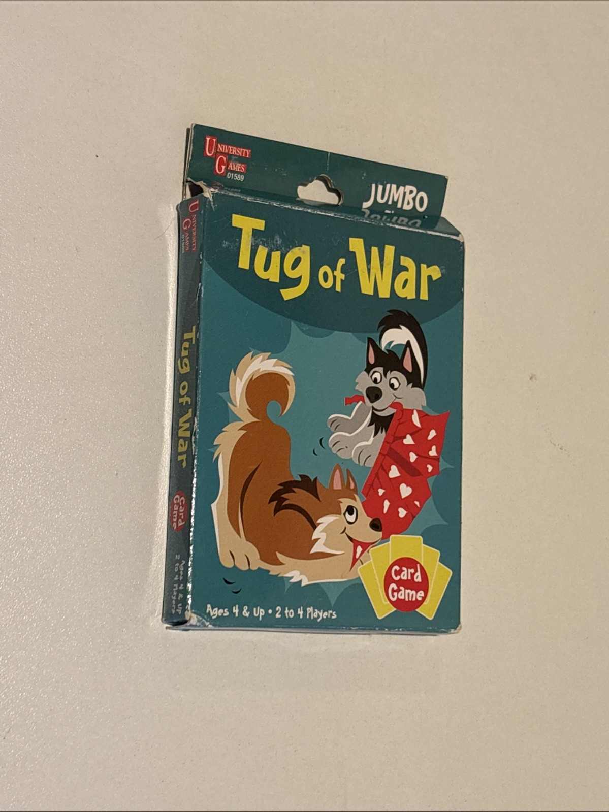 Tug of War 2018 Card Game University Games Kids Beginner Game Dog Art Cards