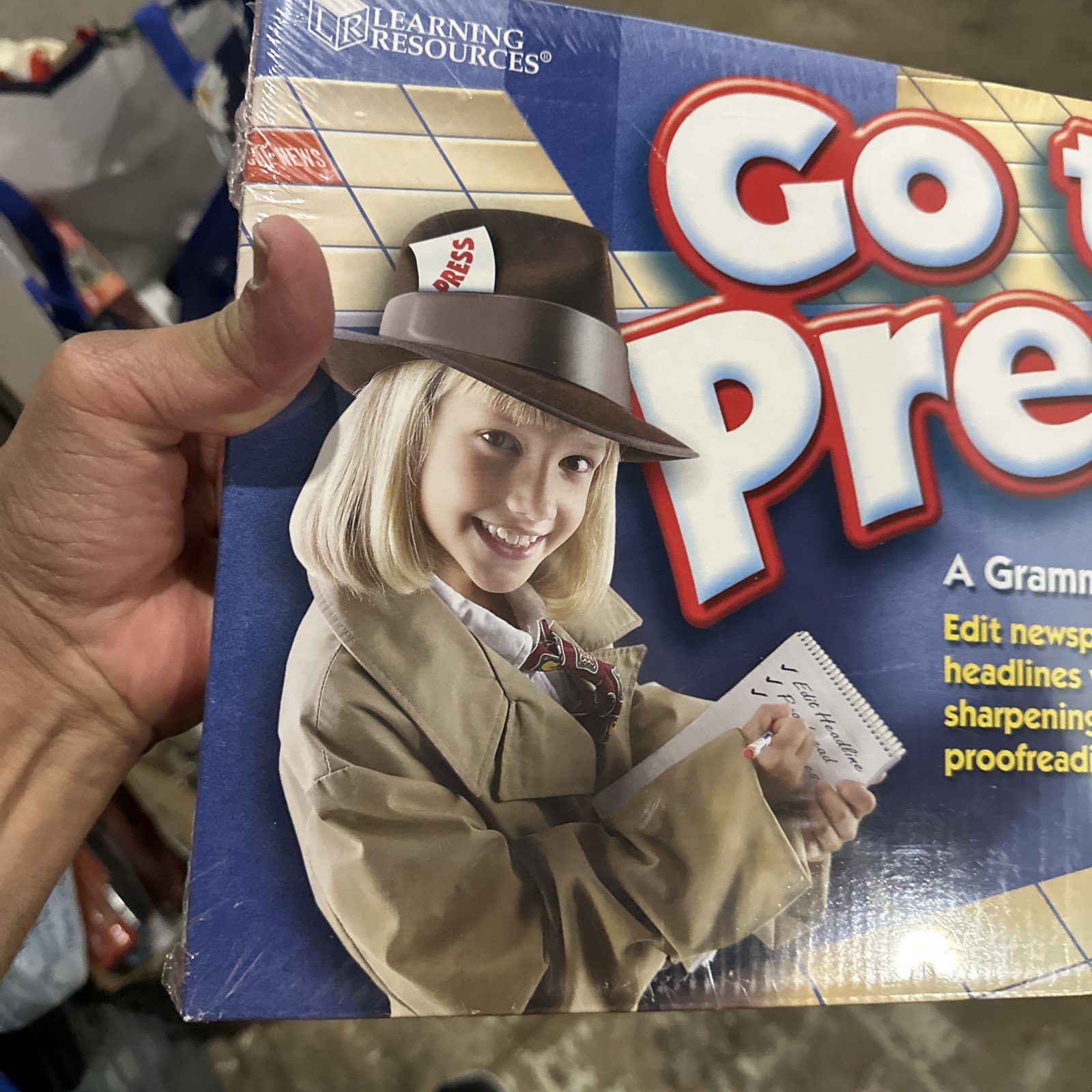 Learning Resources GO TO PRESS Grammar Game