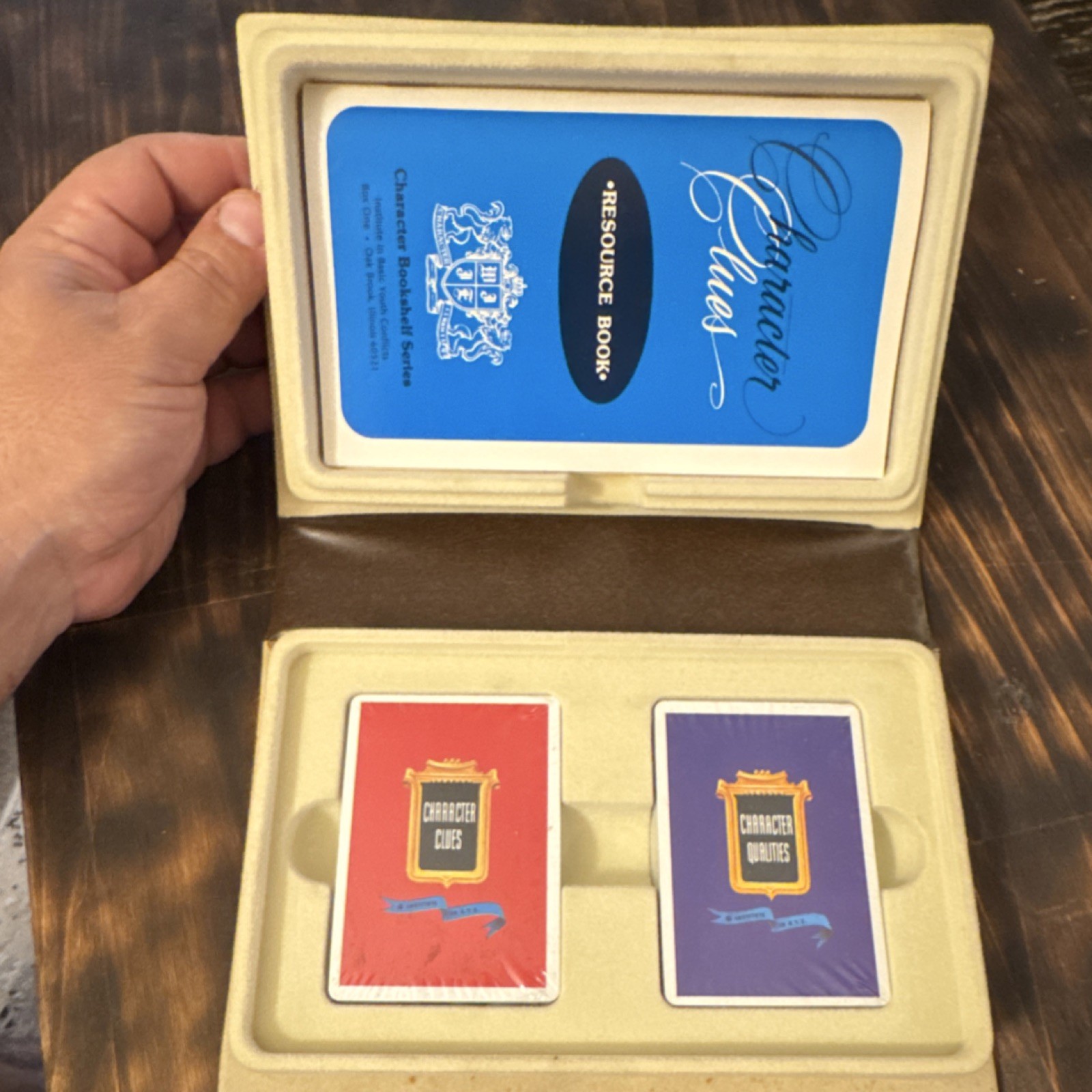 Institute in Basic Youth Conflicts Character Bookshelf Series 1 Card Set & Book