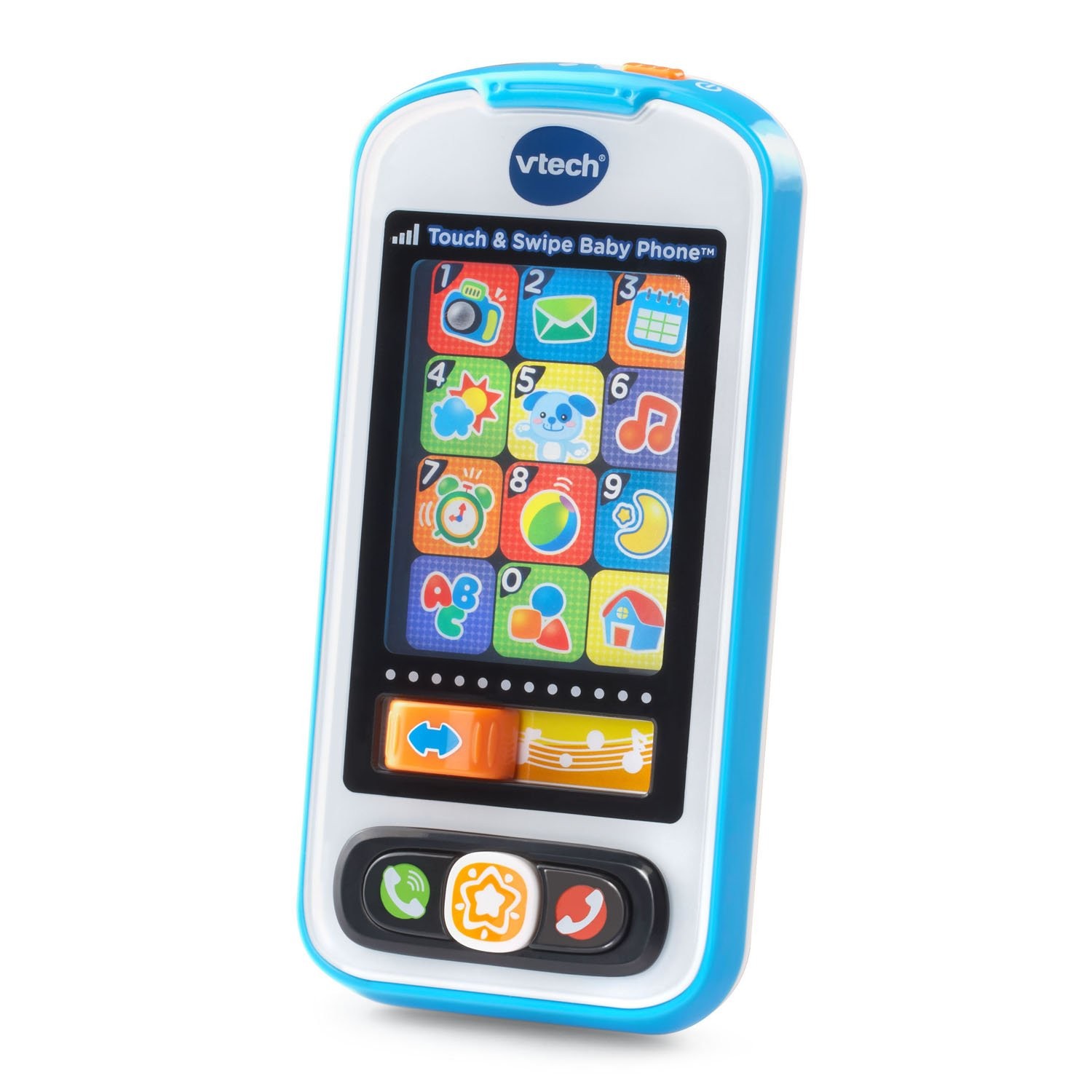 VTech Touch Screen Baby Phone with 12 Light Up Apps and Music Mode