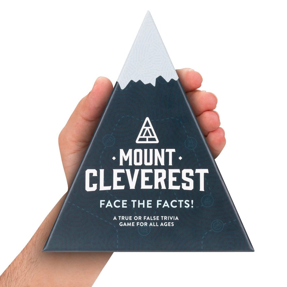 MOUNT CLEVEREST – True or False Trivia Game Fun Family Card Game OY
