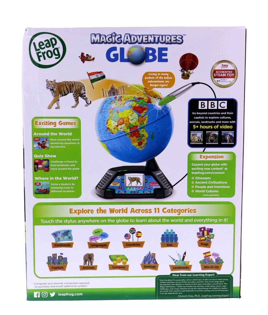 Leap Frog Magic Adventures Globe