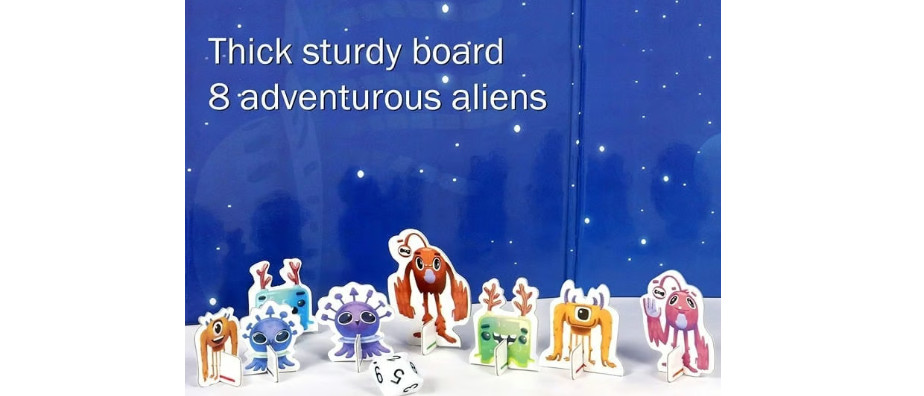 Logic Roots Cloud Hoppers Addition & Subtraction Board Game Educational Math FUN