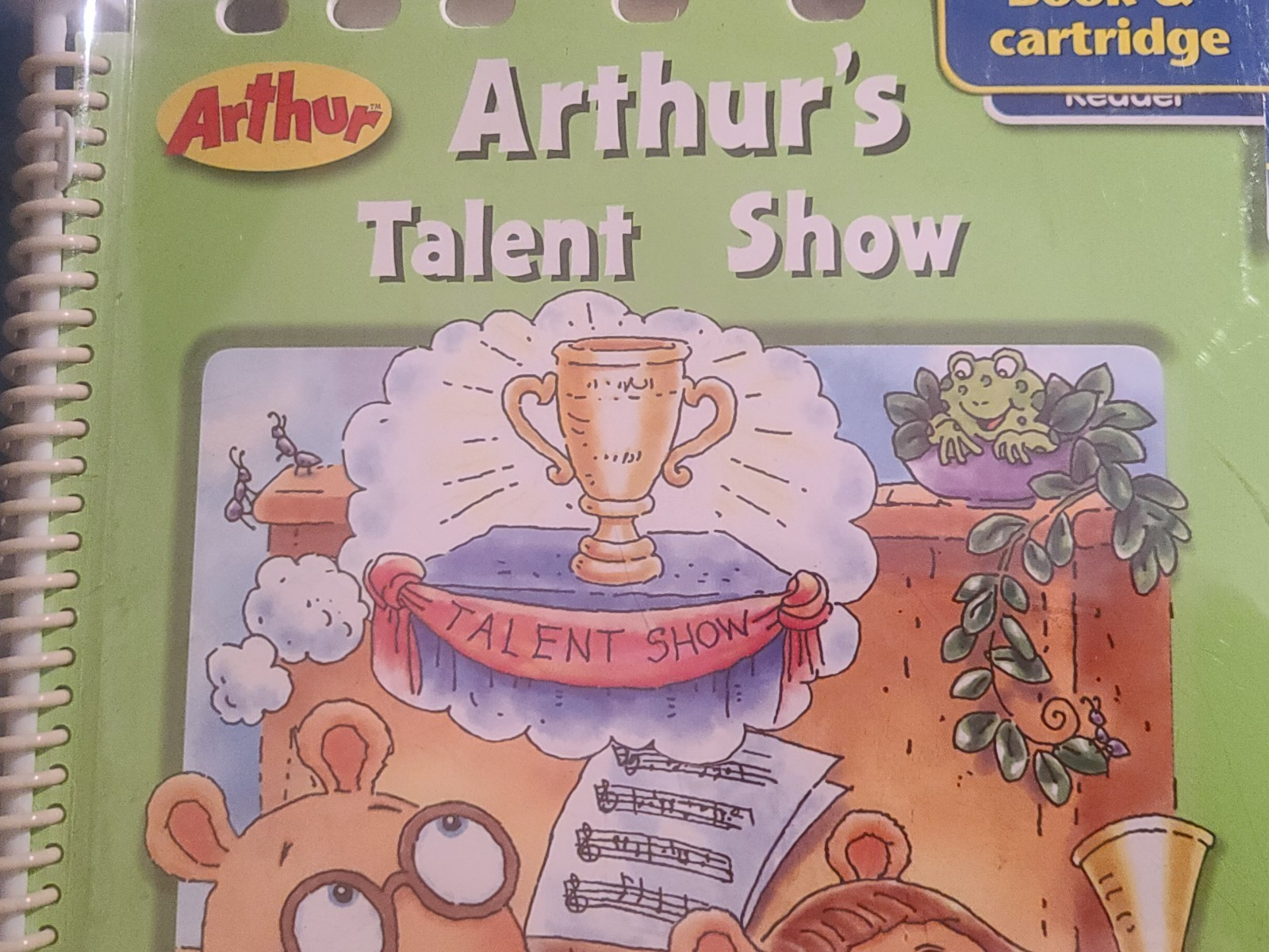 FACTORY SEALED Fisher Price “Arthur’s Talent Show” POWER TOUCH Book & Cartridge