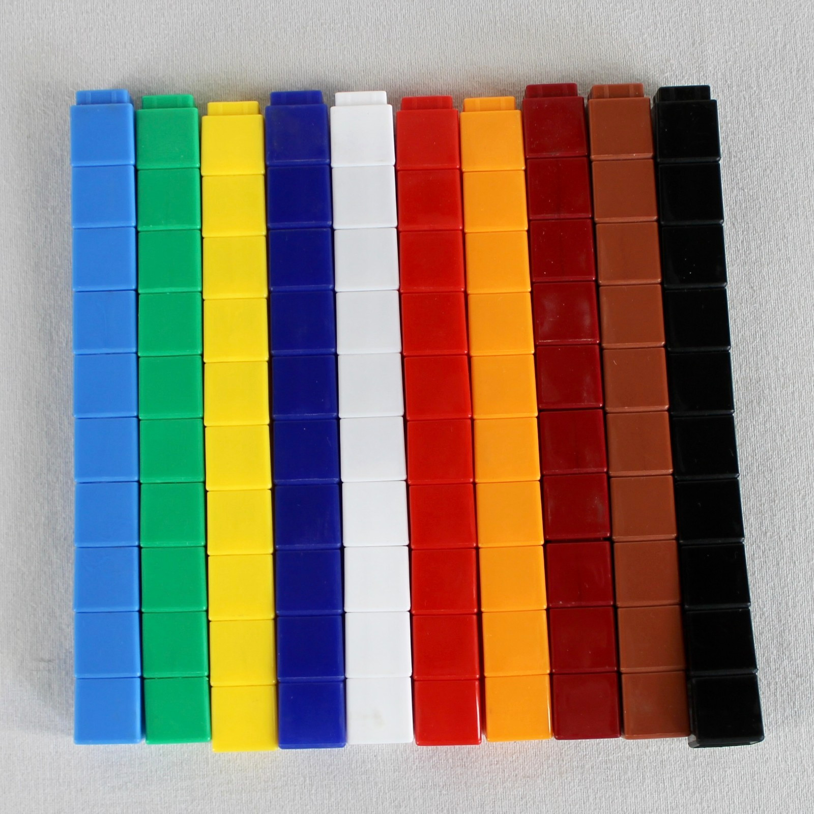 Didax Unifix Cubes Set of 100 Interlocking Counting Blocks Teacher Homeschool