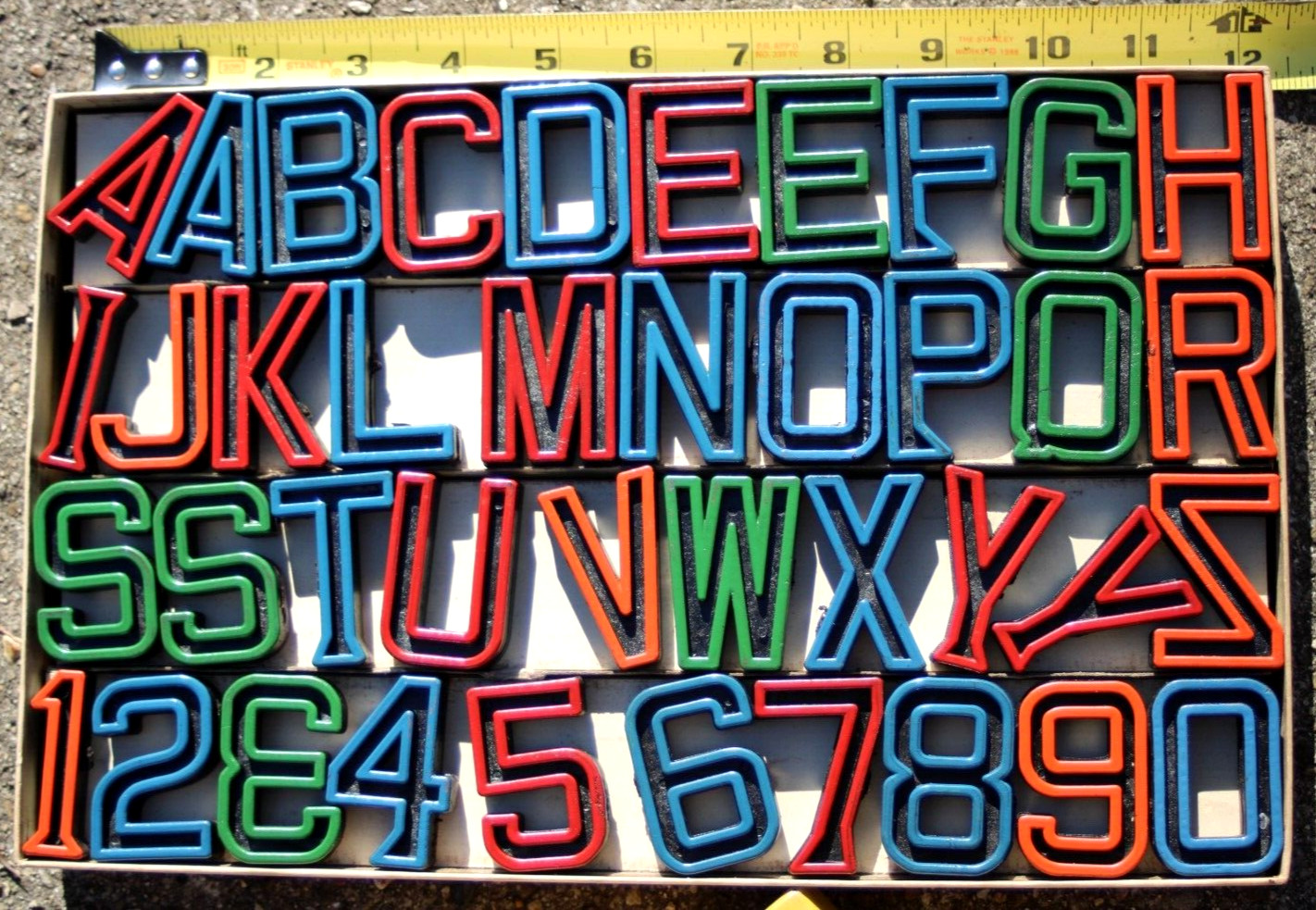 1948 Judy’s Alphabets and Numerals # 125 The Judy Company Made In USA