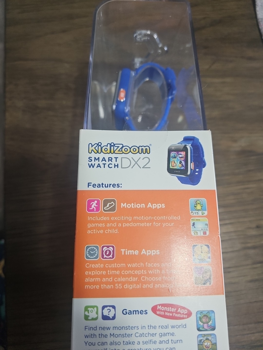 VTech 80-193808 Kidizoom Smartwatch DX2 Smart Watch – Blue NIB
