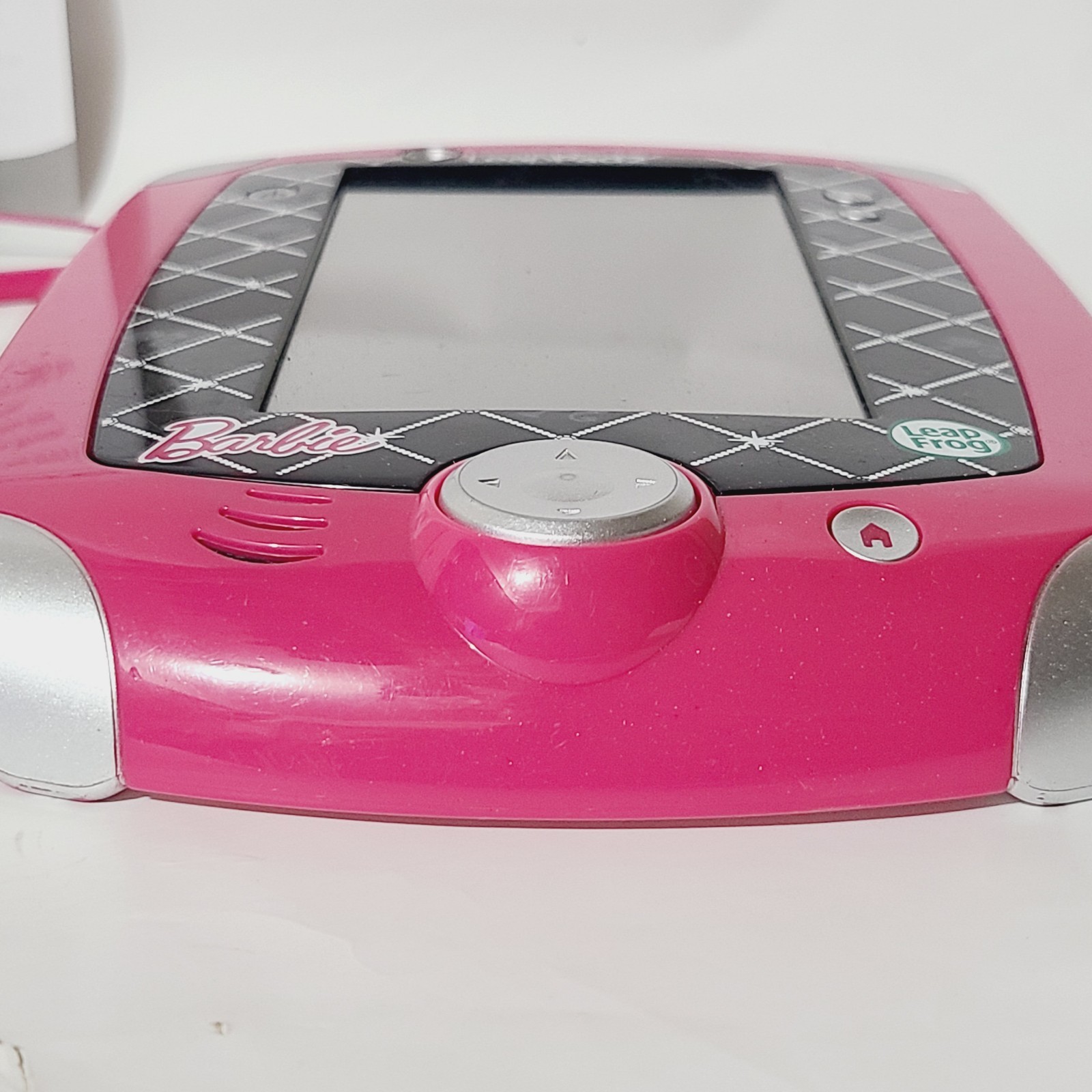 LeapPad 2 Learning Game System Barbie Pink W/ 1 Game & Stylus Pen Tested GOOD