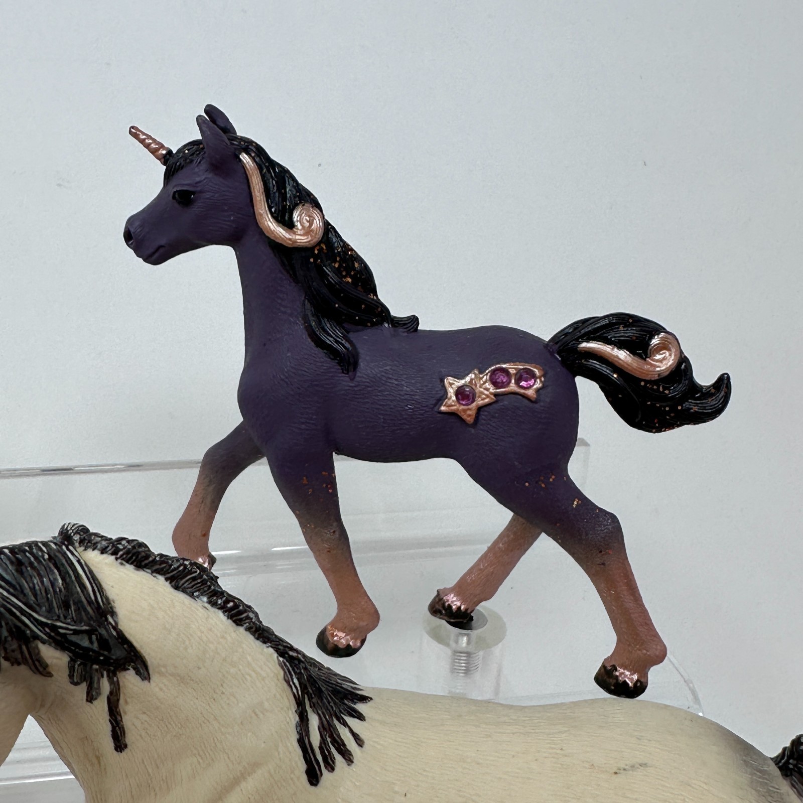 Schleich Horse Figures Lot Unicorn Foal Mare Stallion Pony Figurines Set of 10