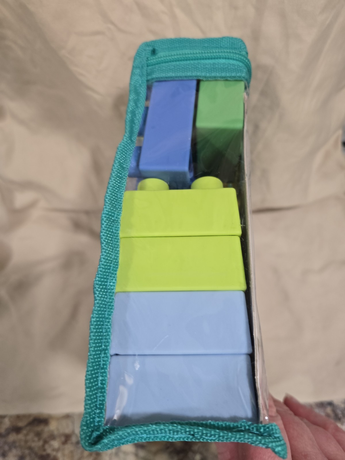 Infantino Super Soft Baby 1st Building Blocks Unisex Multicolor 25 Blocks