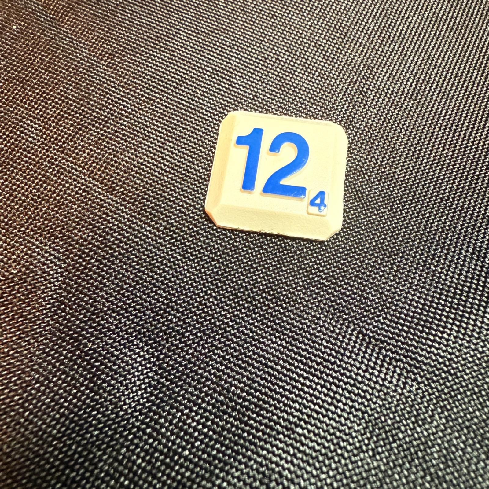 Number Tiles Lot Of 158 Plastic White & Blue Square With Math Symbols Crafts