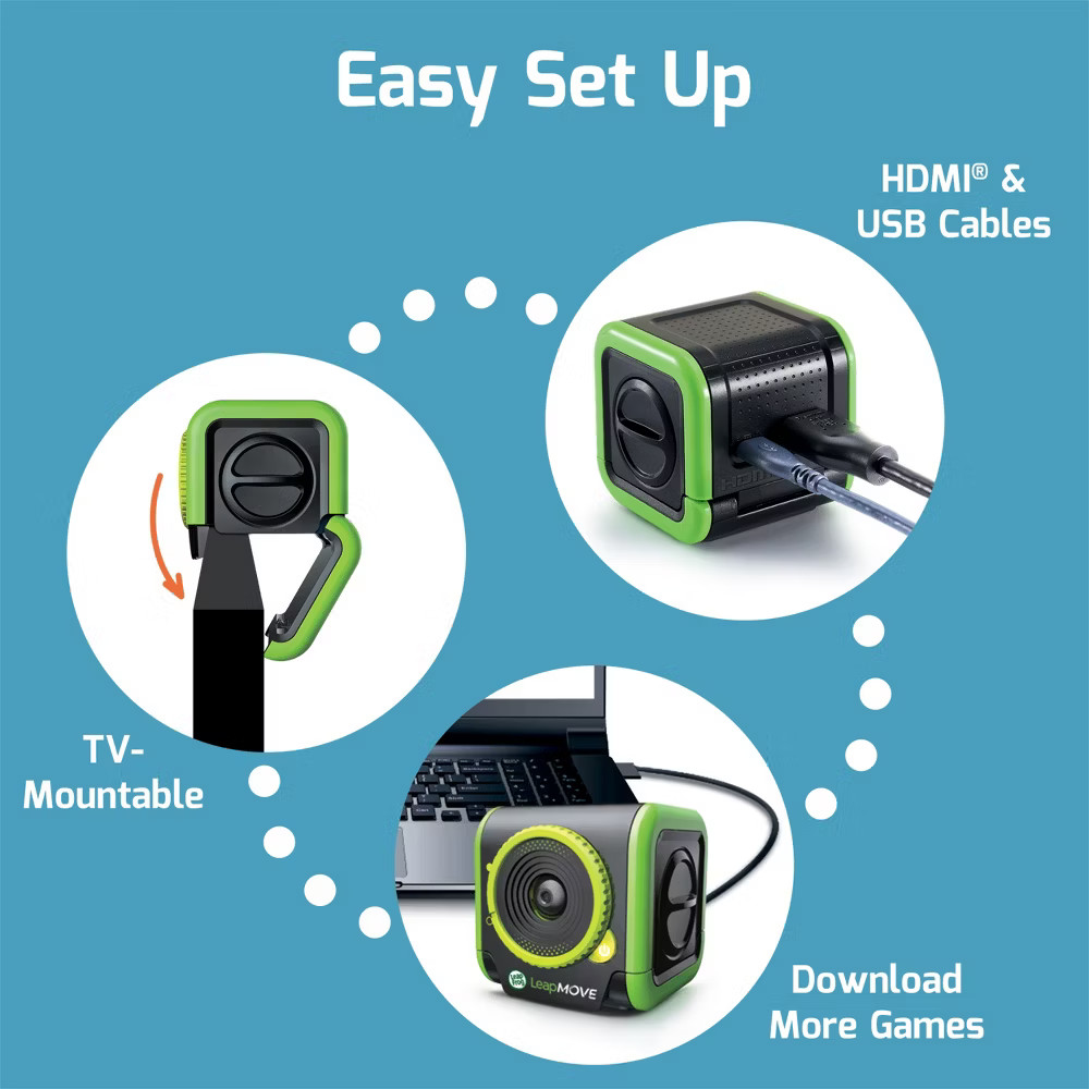 LeapFrog LeapMove Interactive Learning Game Ages 4–7 Years