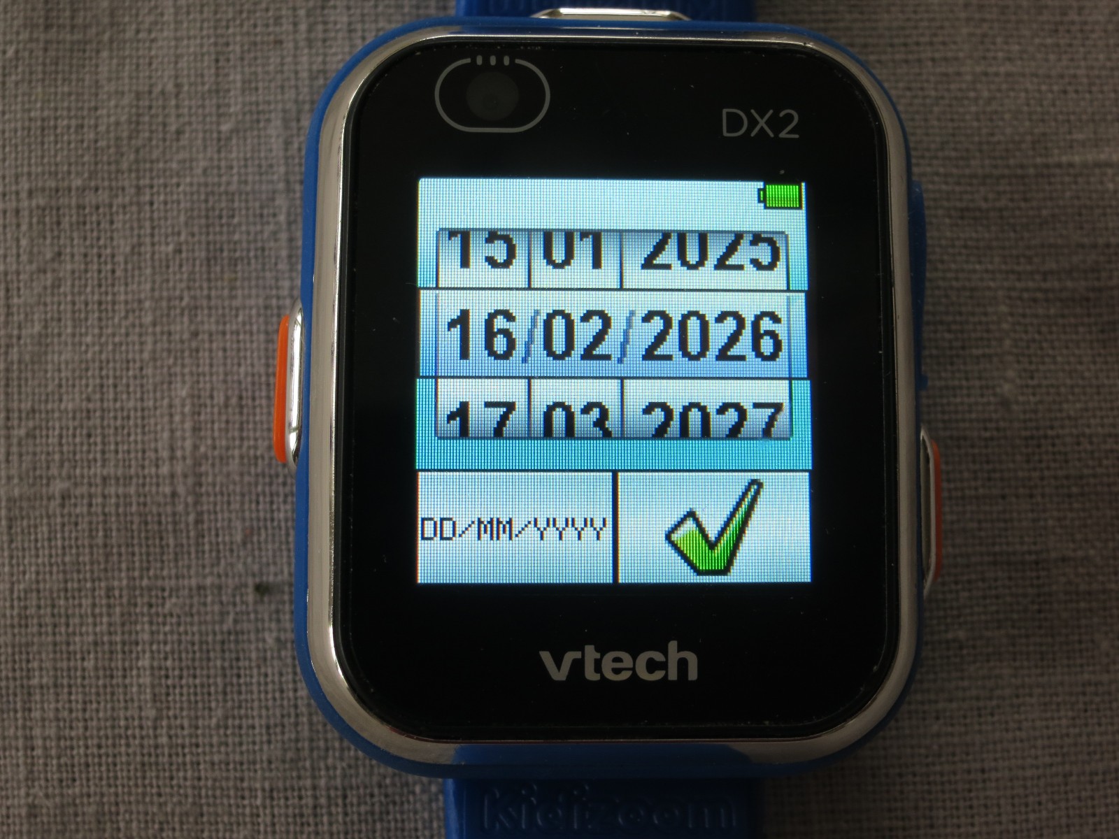 Vtech KidiZoom DX2 Smart Watch, Blue