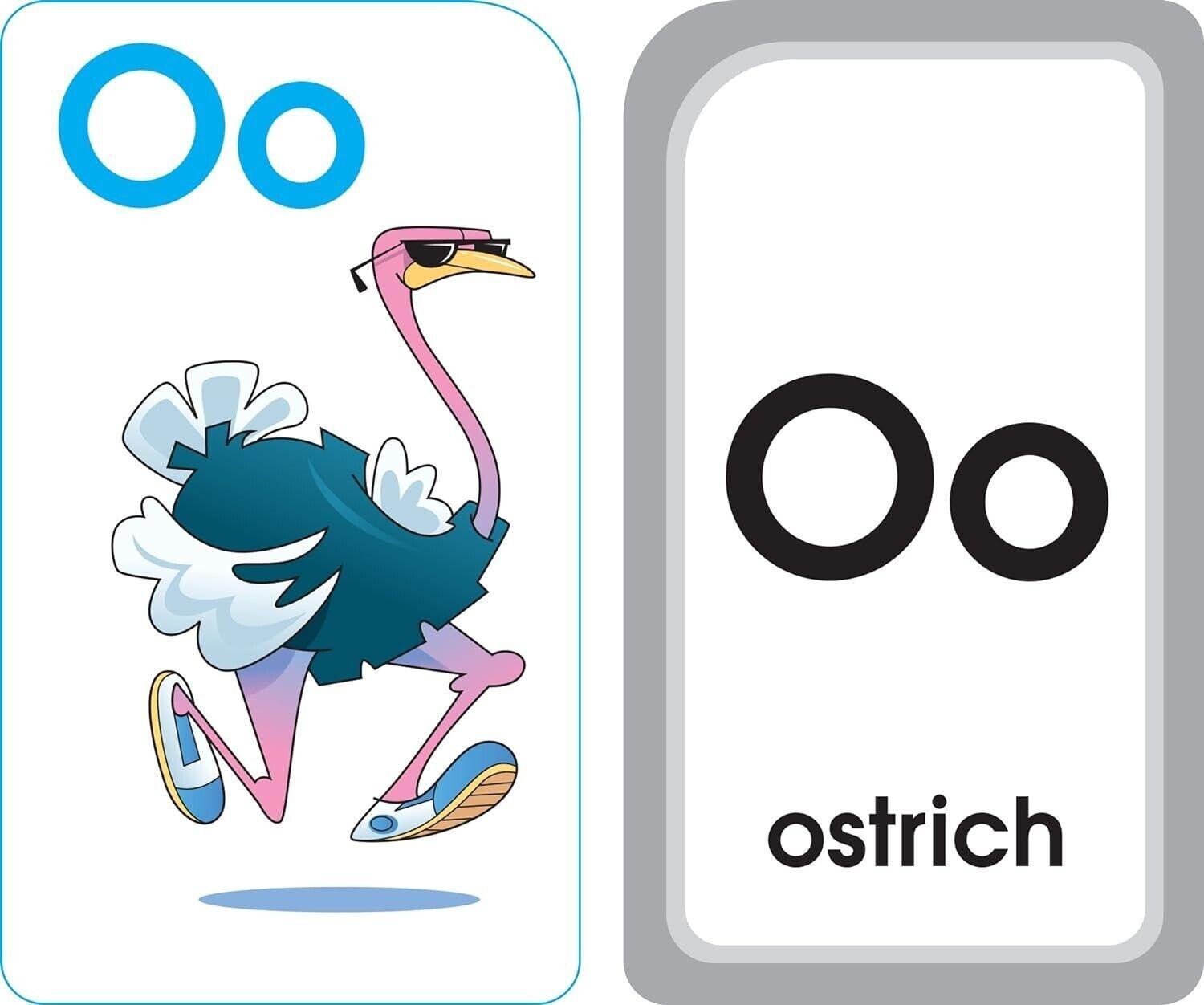 School Zone – Alphabet Fun Flash Cards – Ages 4 to 6, Preschool to Kindergarten