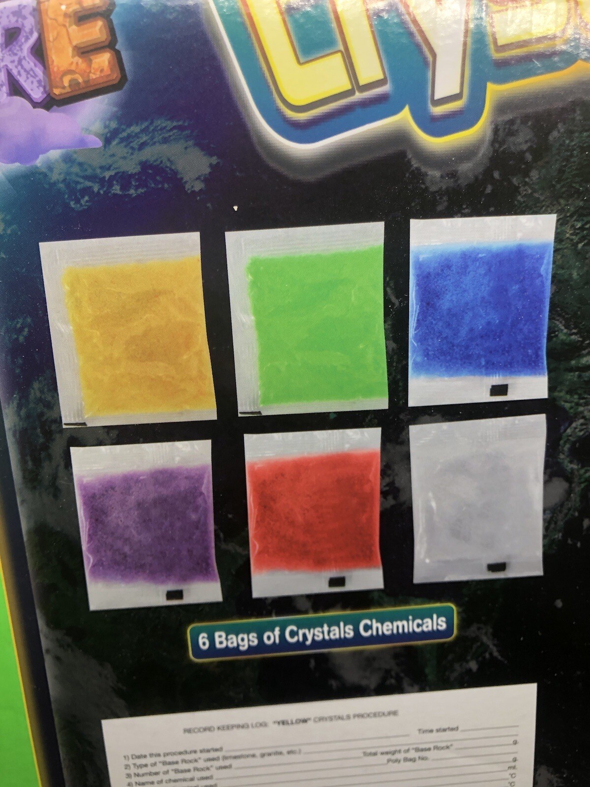 Grow Your Own Crystals KIT Science Toy BIRTHDAY Experiment For Kids STEAM Gift