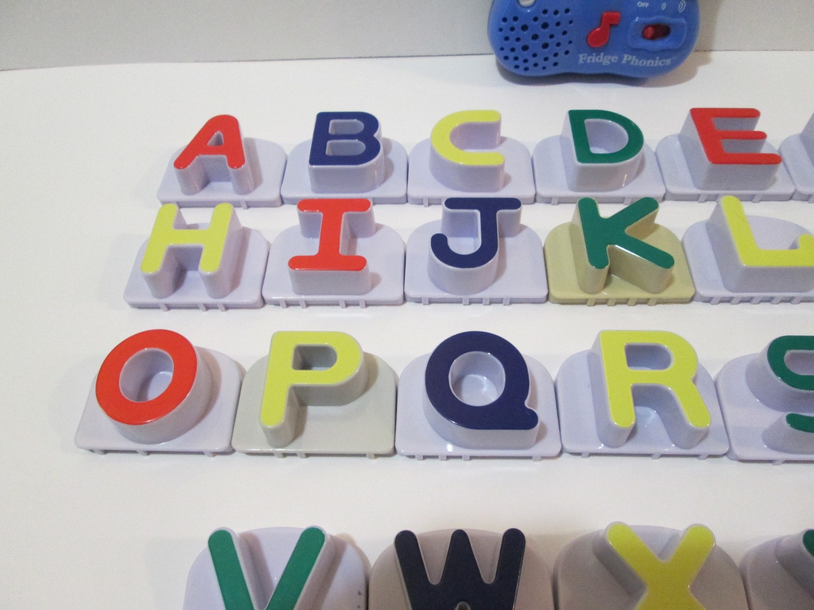 LeapFrog Talking Fridge Phonics Letter Set Alphabet ABC’s 2002
