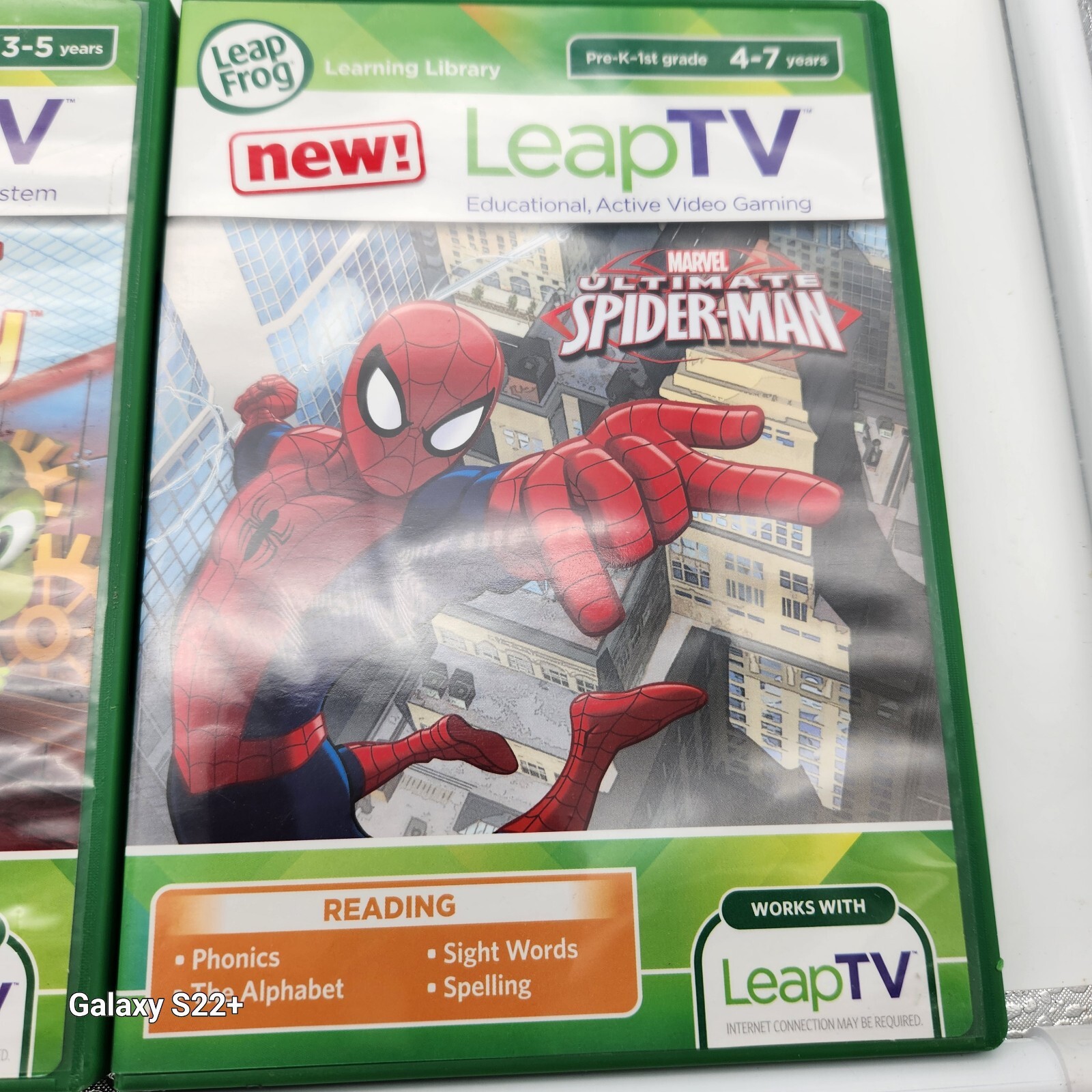LeapFrog LeapTV Educational Video Gaming System #31511 Complete + 8 Games