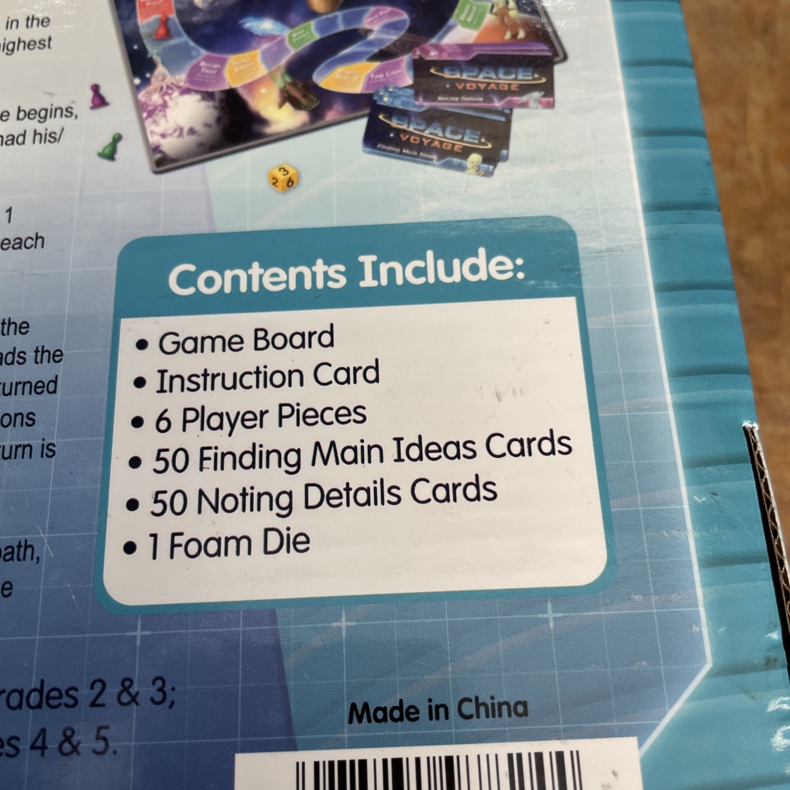 TCR~7824 Space Voyage Grades 4-5 Reading Comprehension Game Series