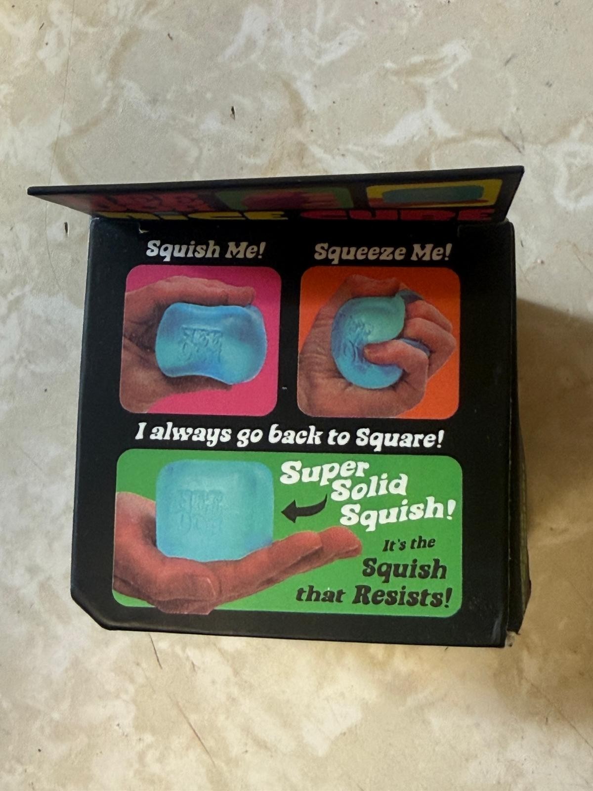 Nice Cube NeeDoh Purple Ice Super Solid Squish Authentic NEW