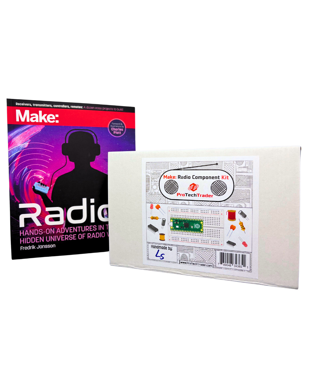 Make: Radio Component Kit and Book Bundle | DIY Projects, Electronic Experiments
