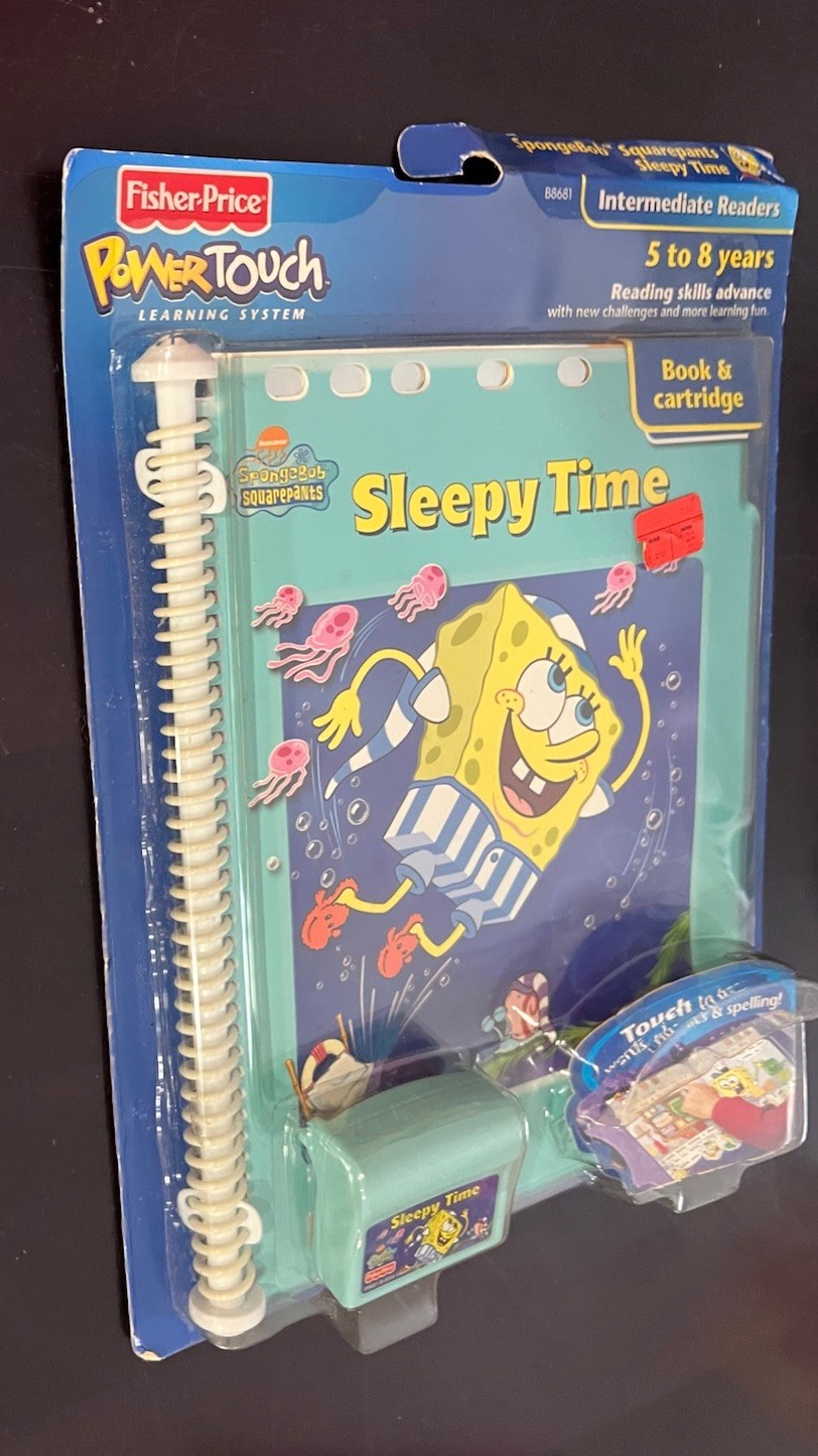 Fisher-Price Power Touch Powertouch SpongeBob SquarePants Sleepy Time NEW