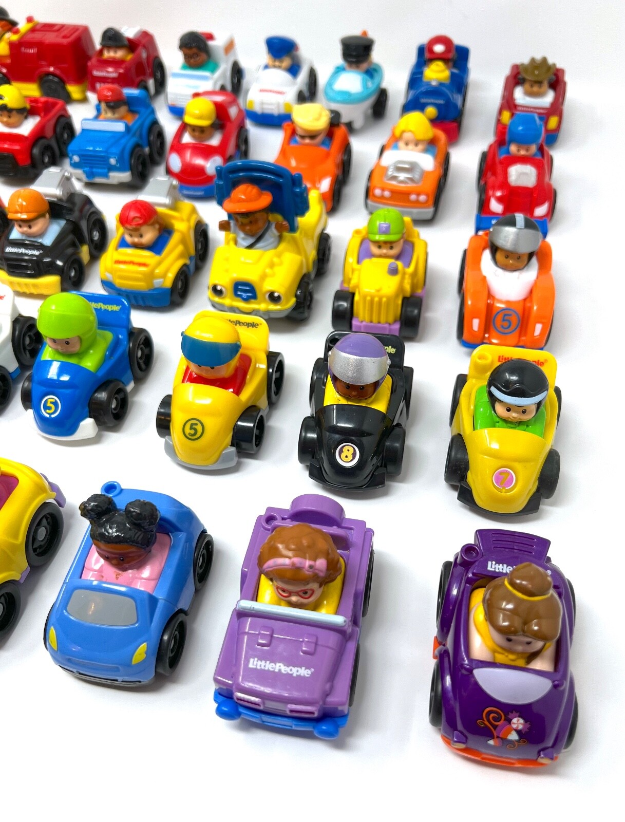 You Pick – Little People WHEELIES Cars Trucks Construction Racecar Girls Boys