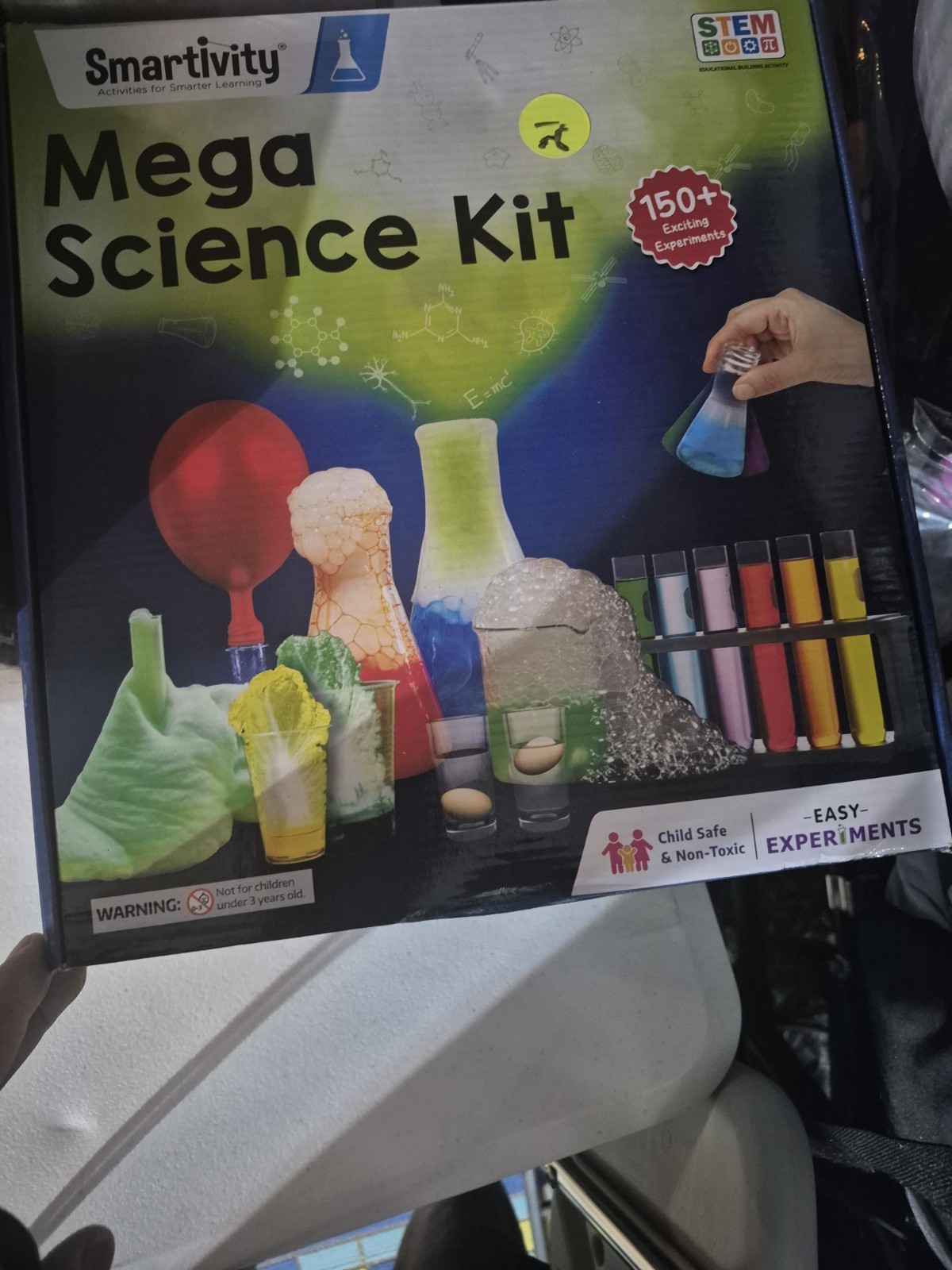Smartivity Mega Science Kit STEM 150+ Experiments for Kids Ages 4-7 8-11 Years