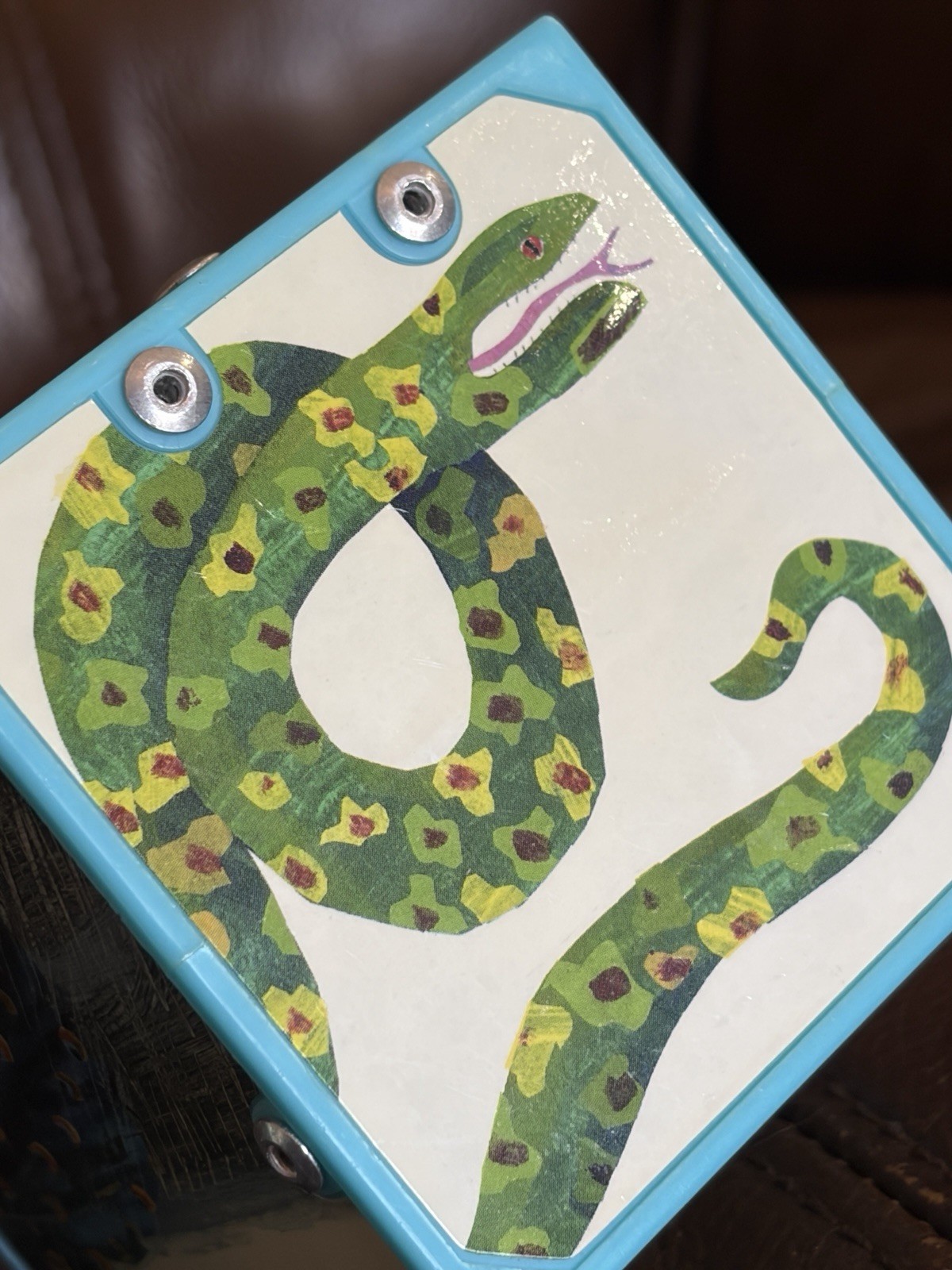 ERIC CARLE Wild Animals Magic Sound Blocks Matching Game Tested Works