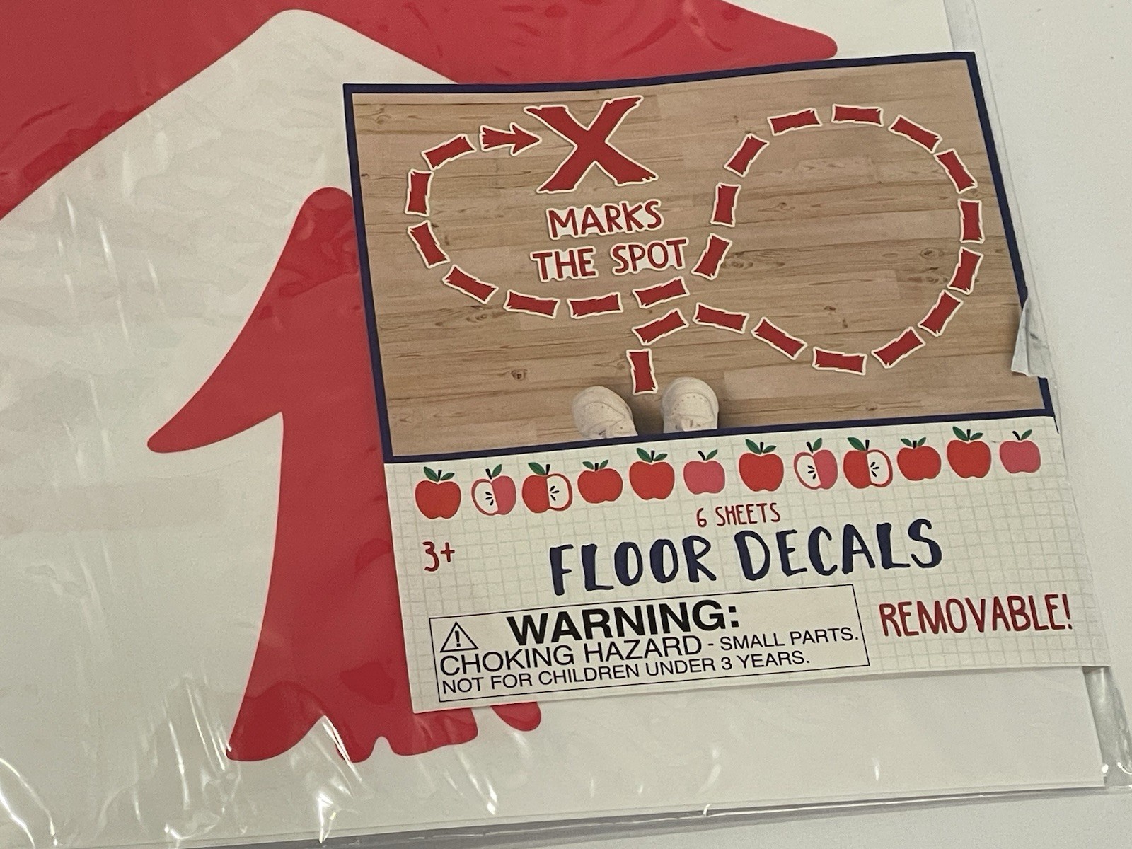 Path/Obstacle Course: Floor Stickers Decal, Treasure Hunt, OT, Autism, Dyspraxia