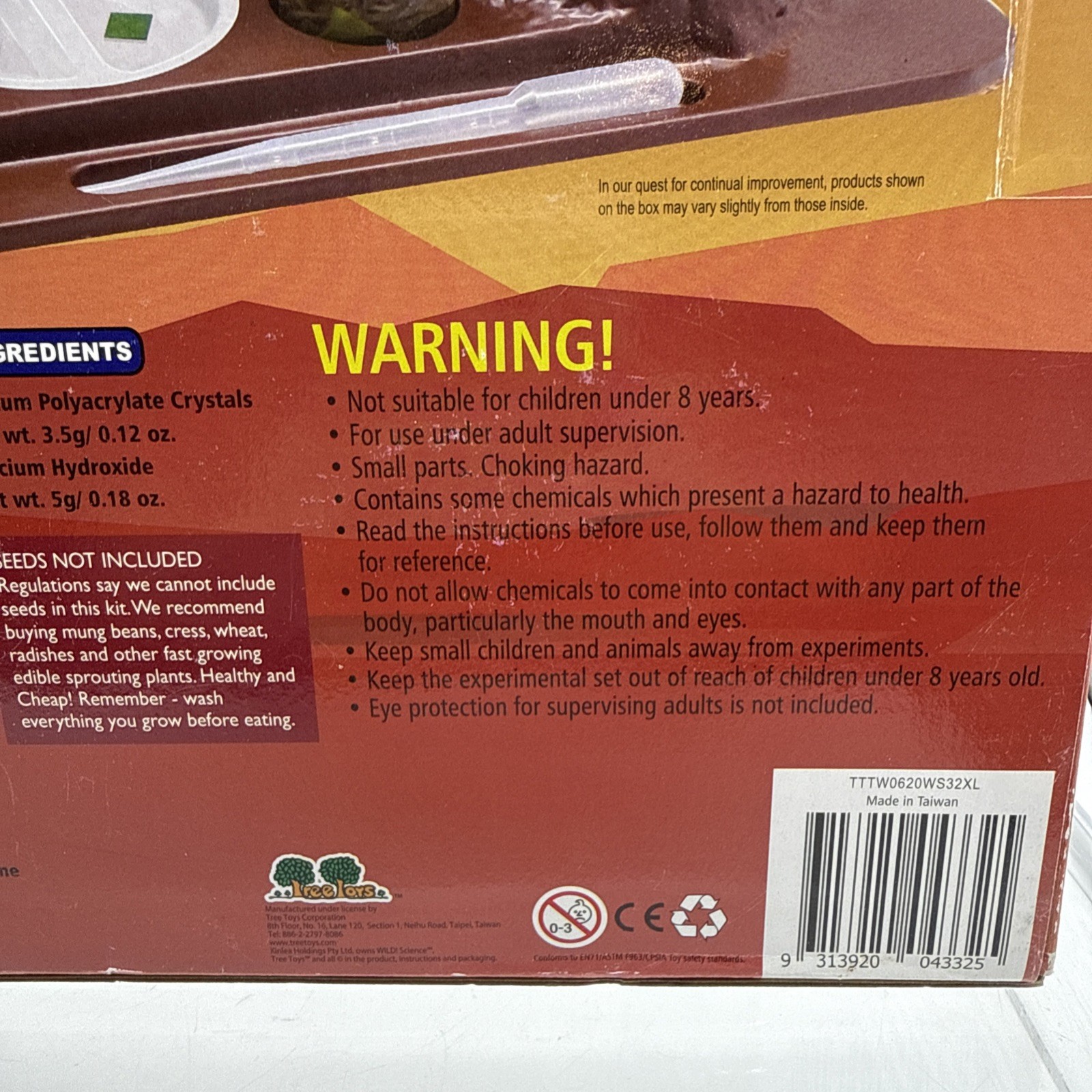 Wild Science Mars Landing Survival Kit For 8 And Up! New READ